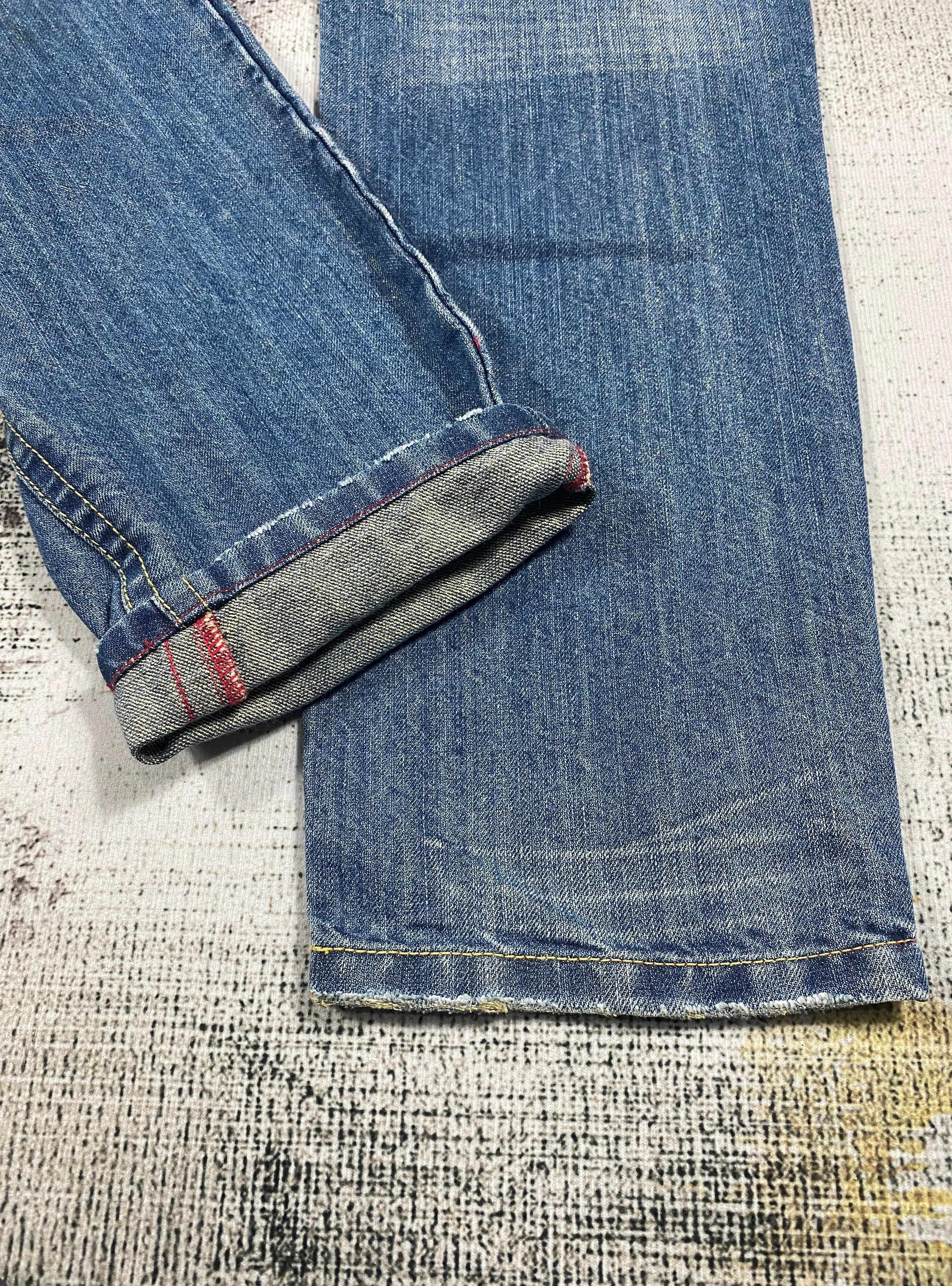 Japanese Brand × Vintage Japanese Limited Edition B.S Raws Sparkling Denim Size US 32 / EU 48 - 9 Thumbnail