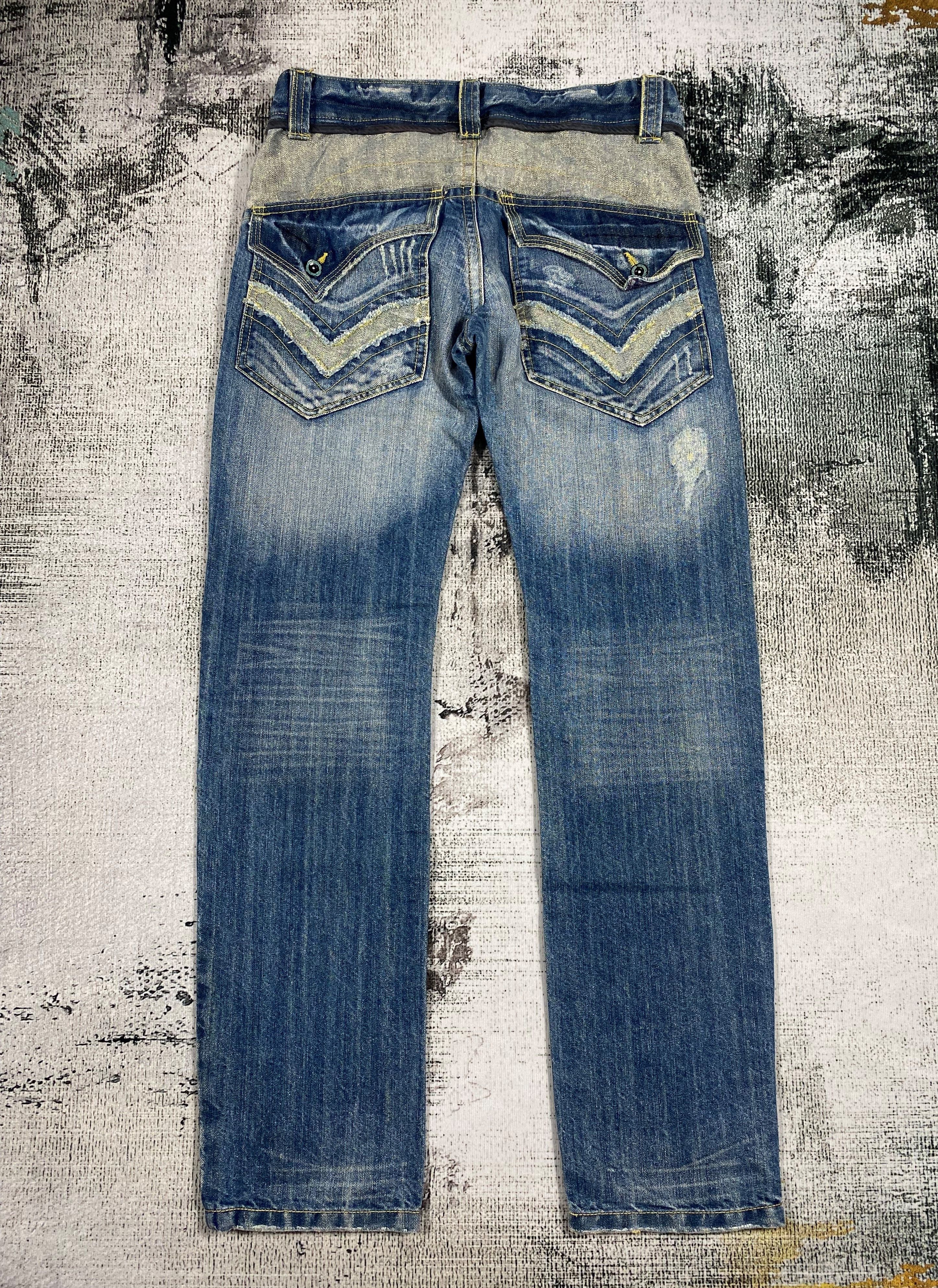 Japanese Brand × Vintage Japanese Limited Edition B.S Raws Sparkling Denim Size US 32 / EU 48 - 1 Thumbnail