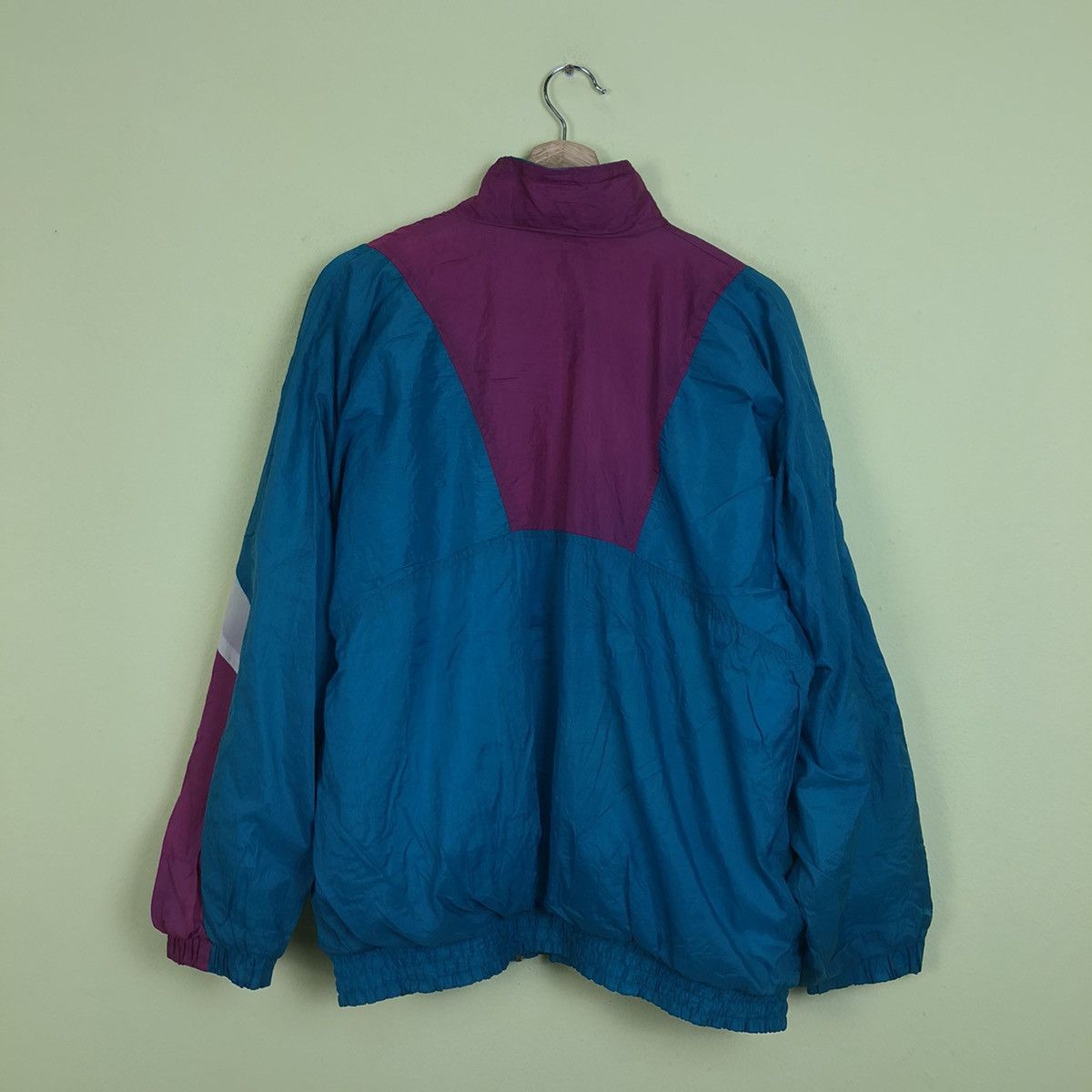 Japanese Brand Tritone Colour Winbreaker Jacket Size US M / EU 48-50 / 2 - 6 Thumbnail
