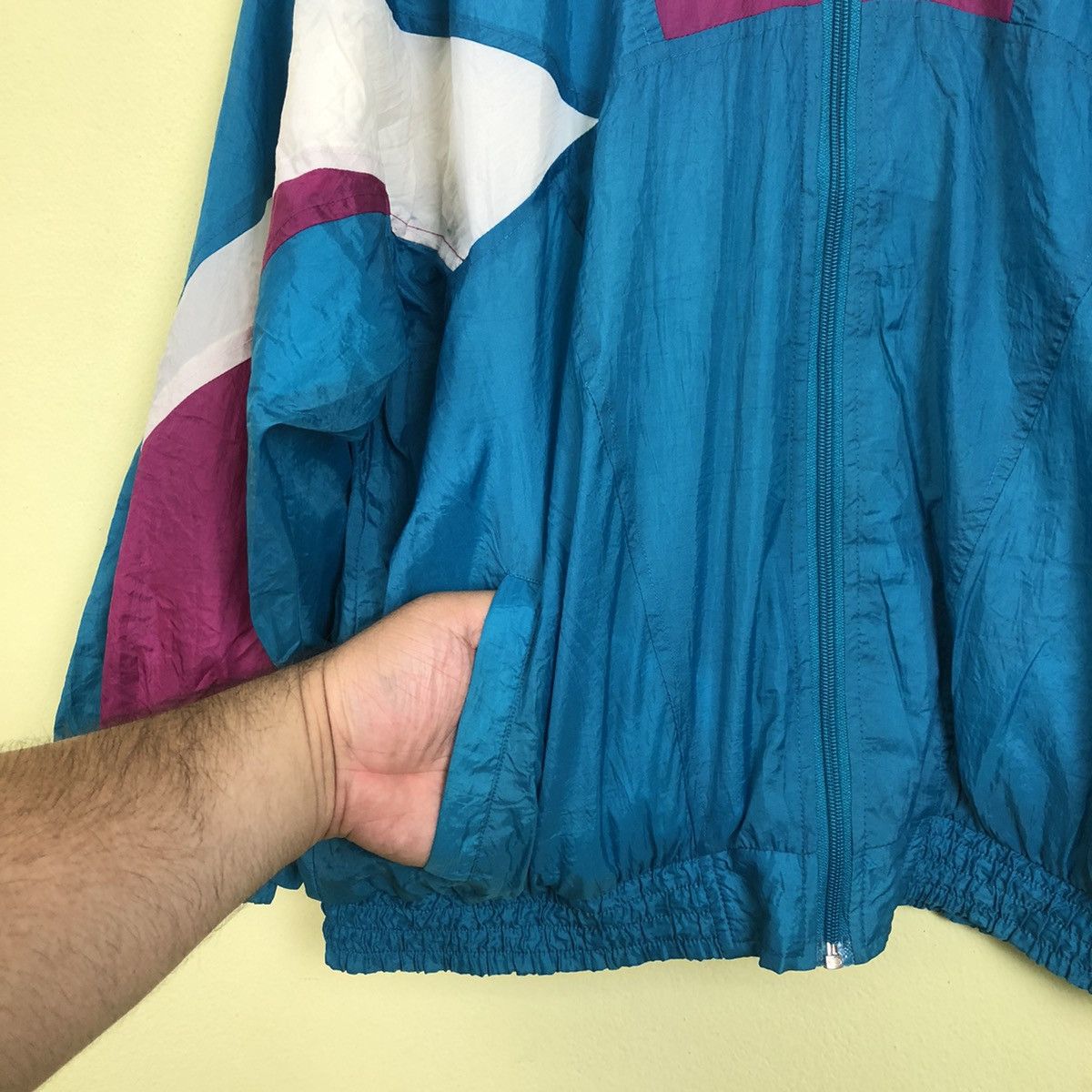 Japanese Brand Tritone Colour Winbreaker Jacket Size US M / EU 48-50 / 2 - 5 Thumbnail