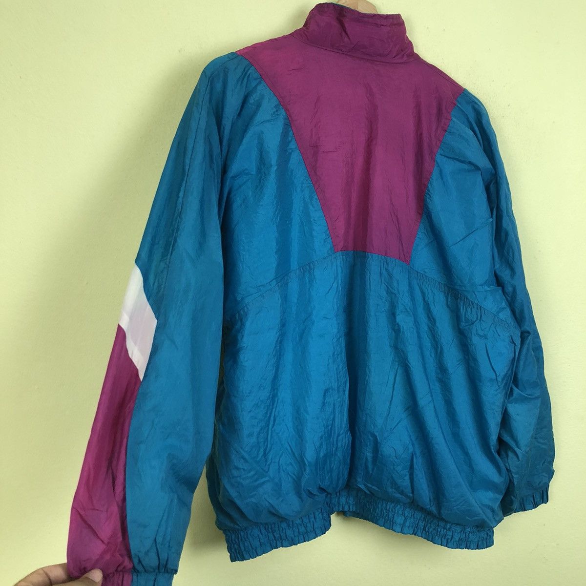 Japanese Brand Tritone Colour Winbreaker Jacket Size US M / EU 48-50 / 2 - 7 Thumbnail