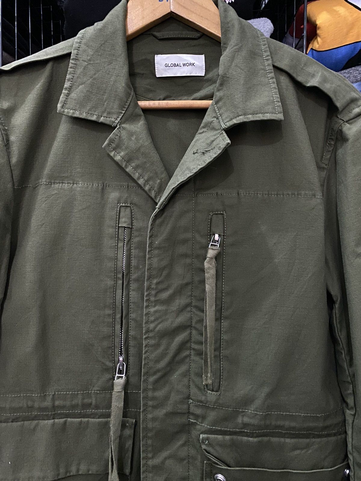 Global Work Global Work Military Jacket Design Size US M / EU 48-50 / 2 - 2 Thumbnail