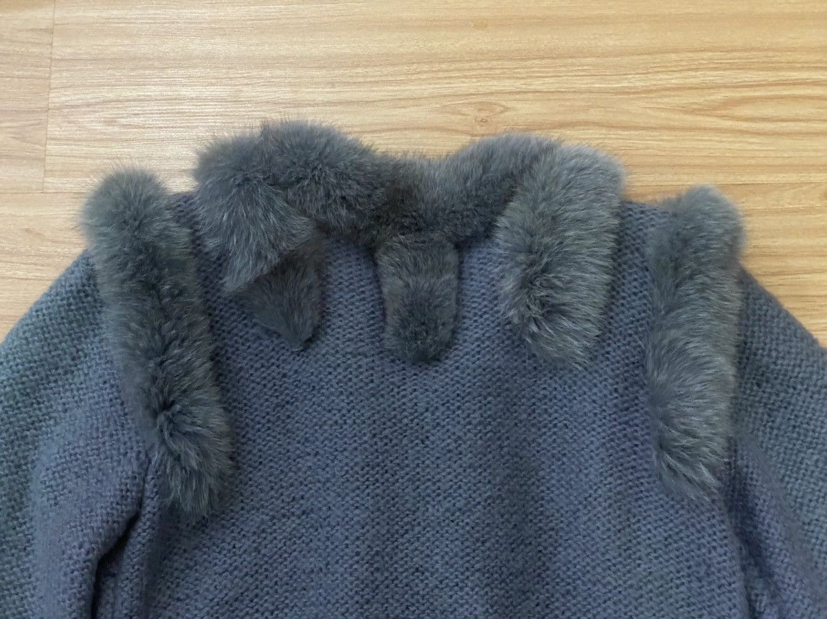 Japanese Brand × Vintage Knitwear Wool Fur Rabbit Jacket Size US M / EU 48-50 / 2 - 4 Thumbnail