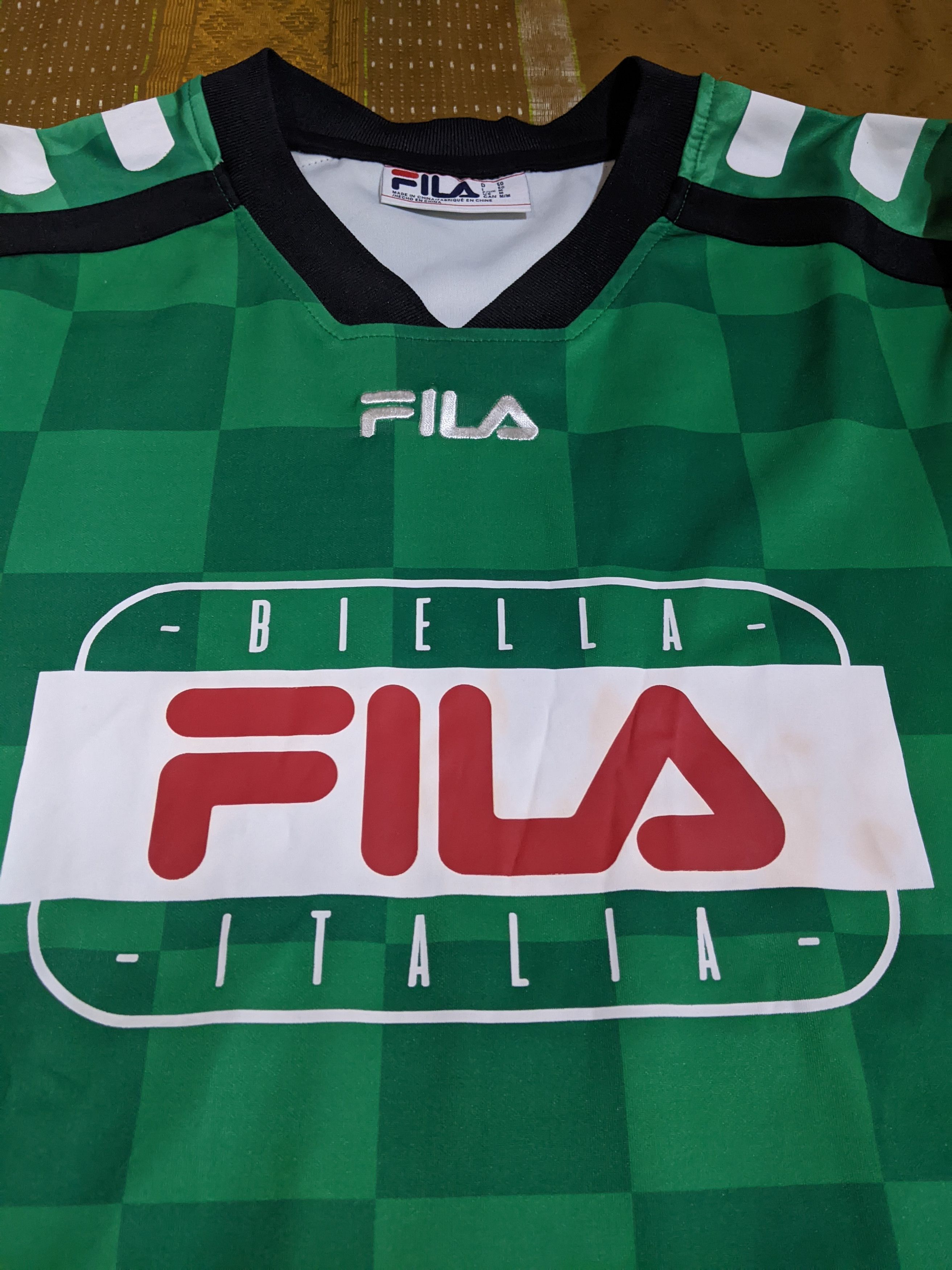 Fila Fila retro goalie long sleeve t-shirt in green Size US M / EU 48-50 / 2 - 3 Thumbnail