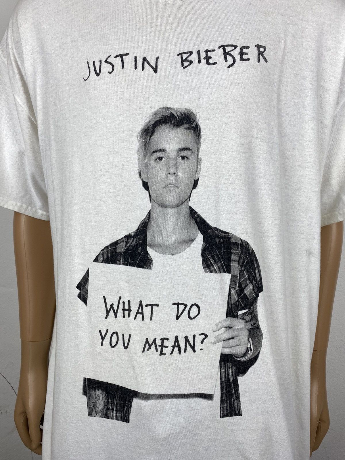 Justin Bieber 🔥JUSTIN BIEBER “WHAT DO YOU MEAN” - XL SIZE Size US XL / EU 56 / 4 - 2 Thumbnail