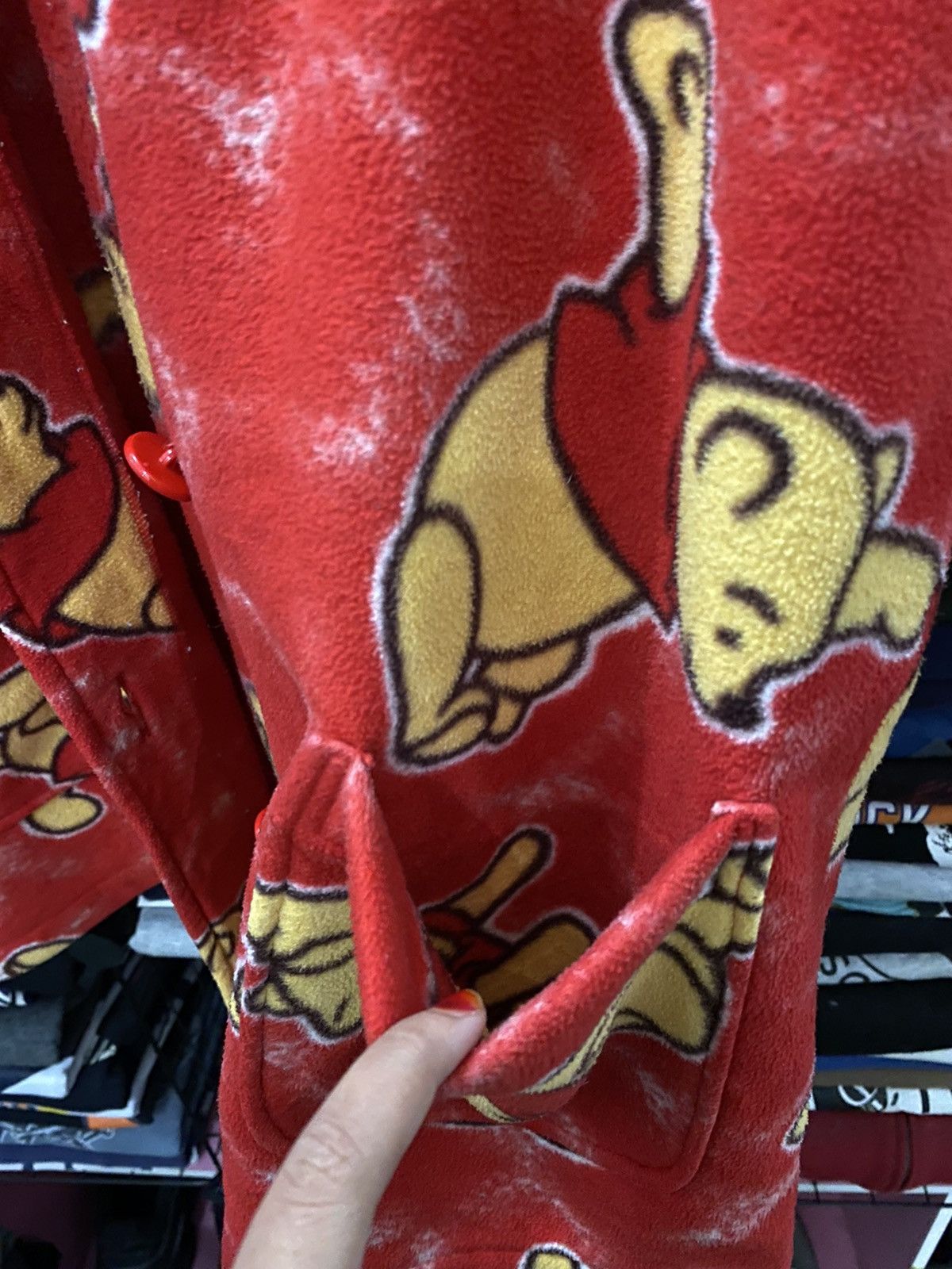 Disney Vintage Pooh x Disney Fleece Jacket Size US M / EU 48-50 / 2 - 5 Thumbnail