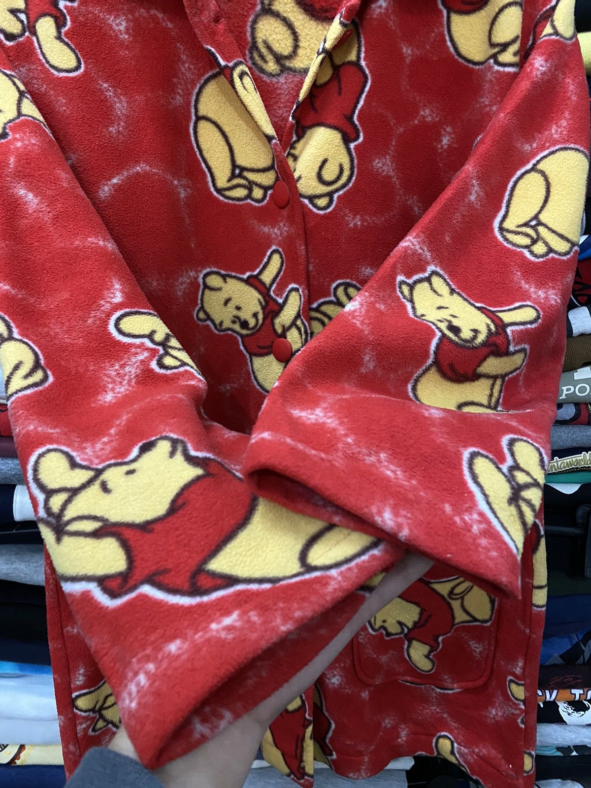Disney Vintage Pooh x Disney Fleece Jacket Size US M / EU 48-50 / 2 - 4 Thumbnail