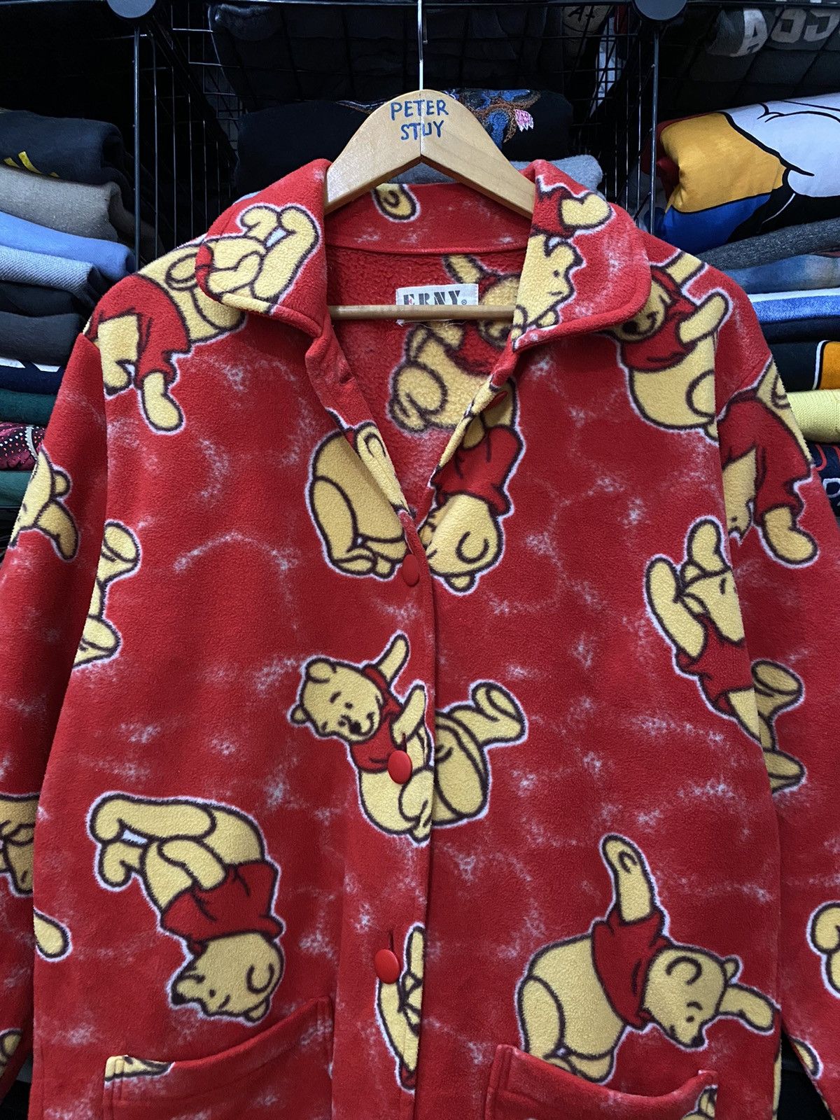 Disney Vintage Pooh x Disney Fleece Jacket Size US M / EU 48-50 / 2 - 3 Thumbnail
