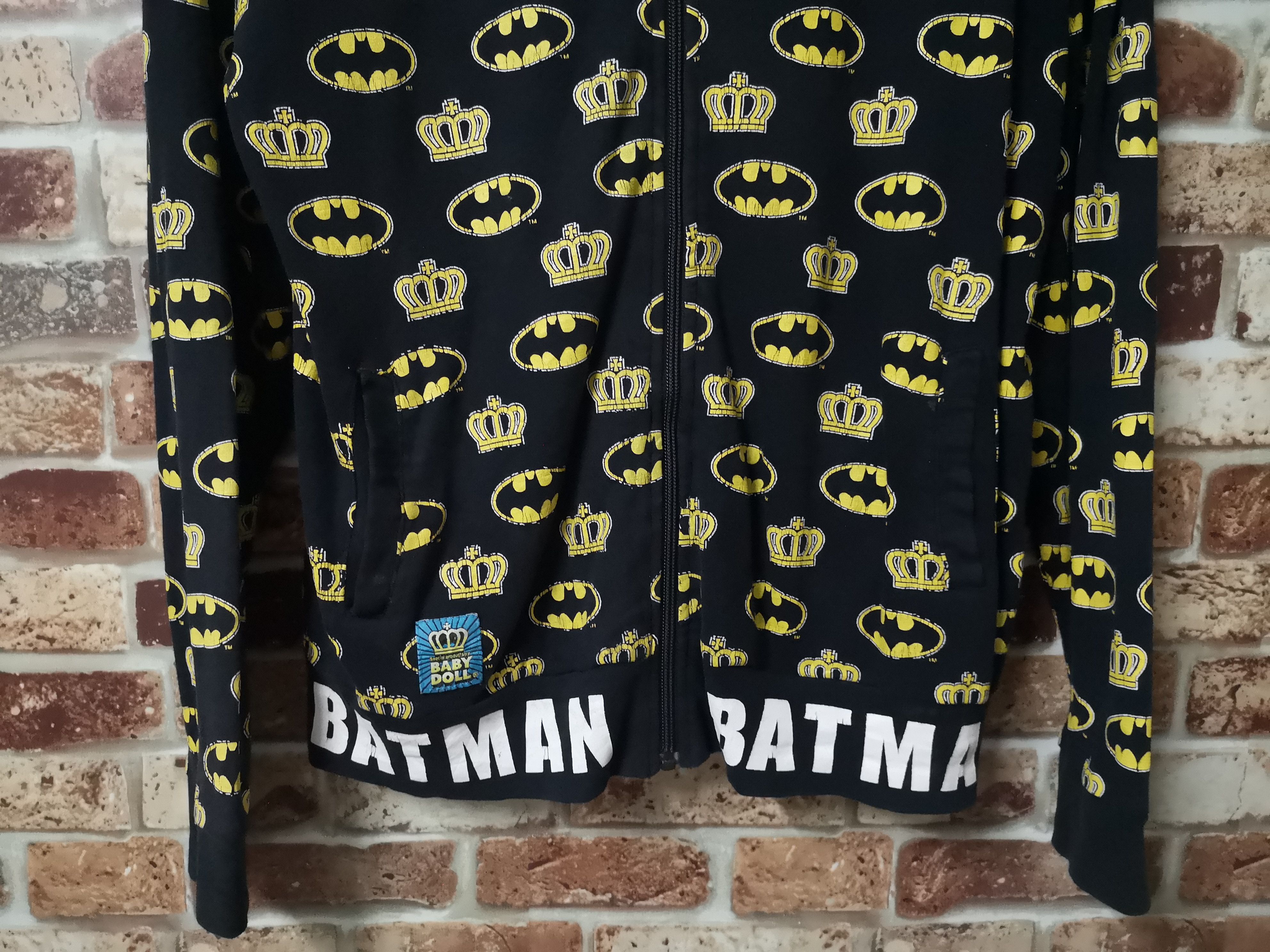 Cartoon Network BATMAN x BABY DOLL HOODIES FULL PRINT DESIGN Size US L / EU 52-54 / 3 - 4 Thumbnail