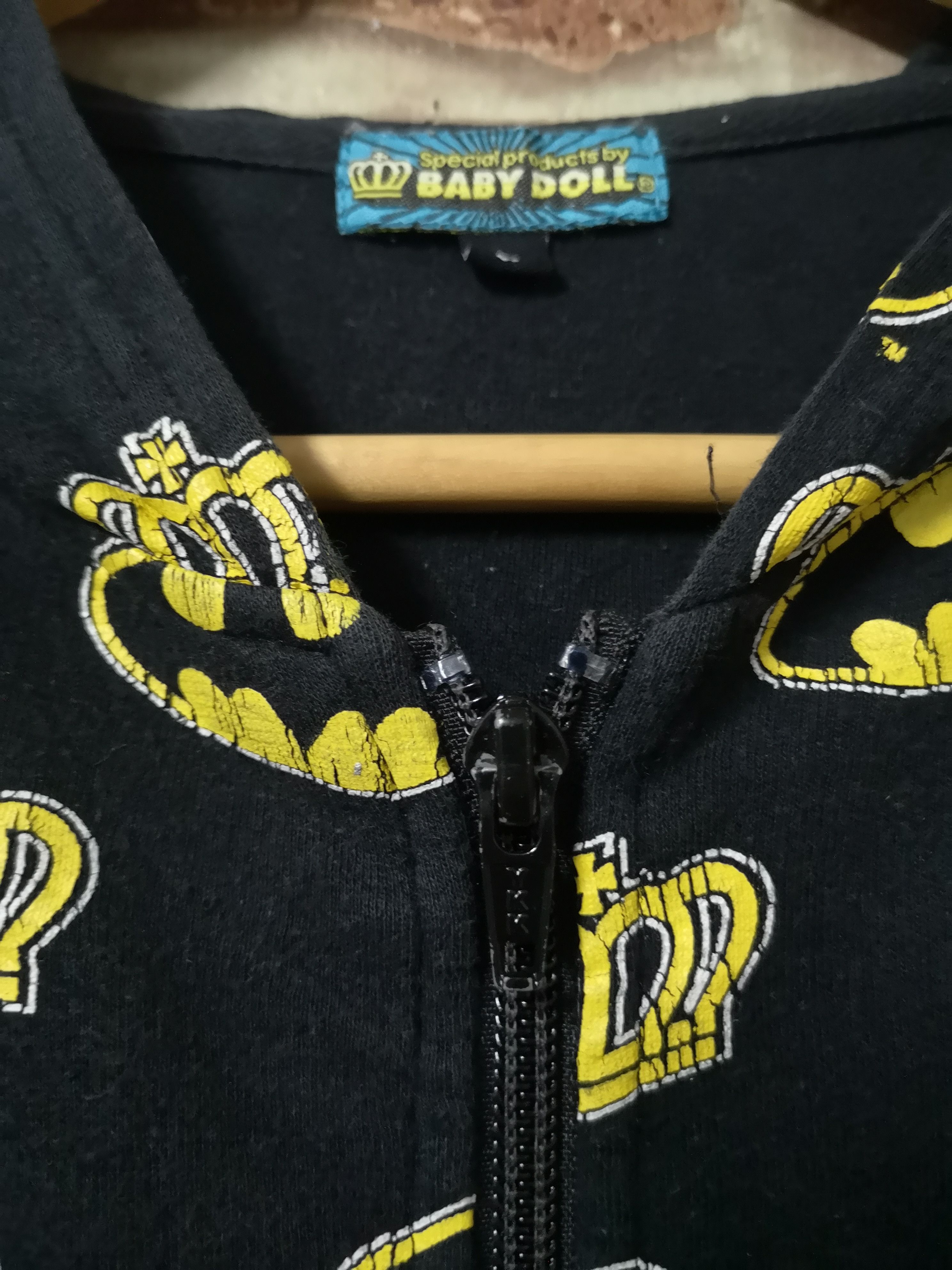 Cartoon Network BATMAN x BABY DOLL HOODIES FULL PRINT DESIGN Size US L / EU 52-54 / 3 - 5 Thumbnail