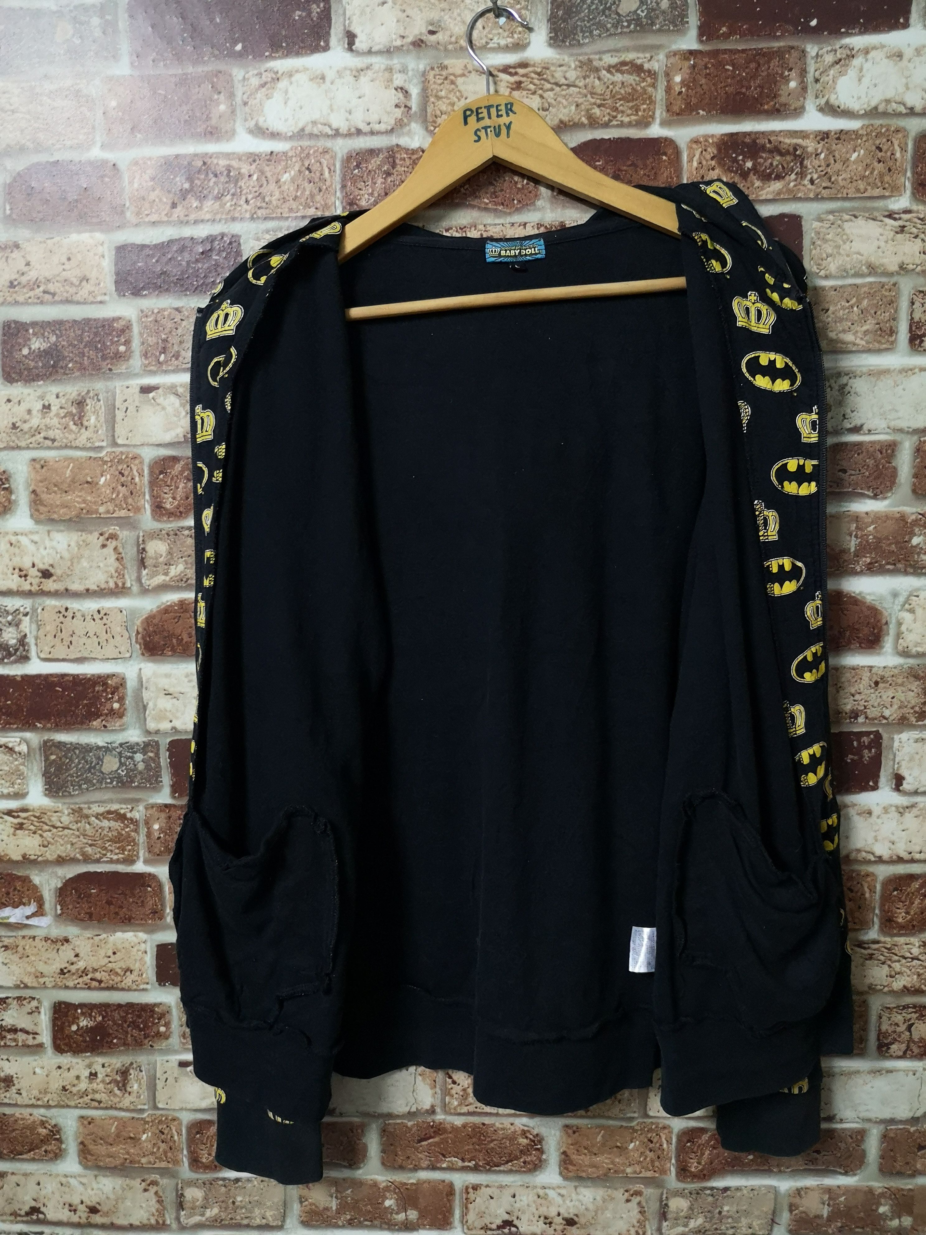 Cartoon Network BATMAN x BABY DOLL HOODIES FULL PRINT DESIGN Size US L / EU 52-54 / 3 - 6 Thumbnail