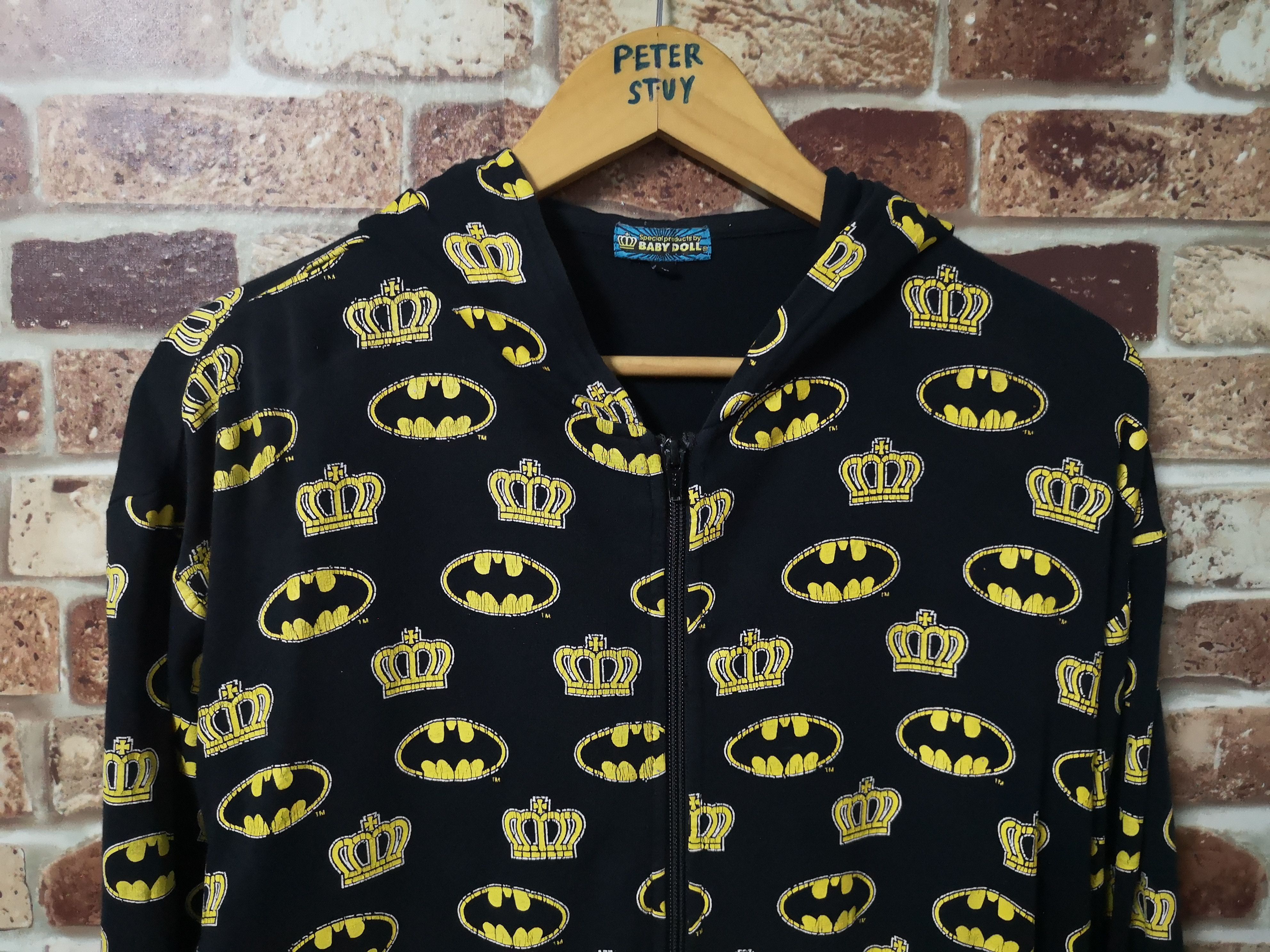 Cartoon Network BATMAN x BABY DOLL HOODIES FULL PRINT DESIGN Size US L / EU 52-54 / 3 - 3 Thumbnail