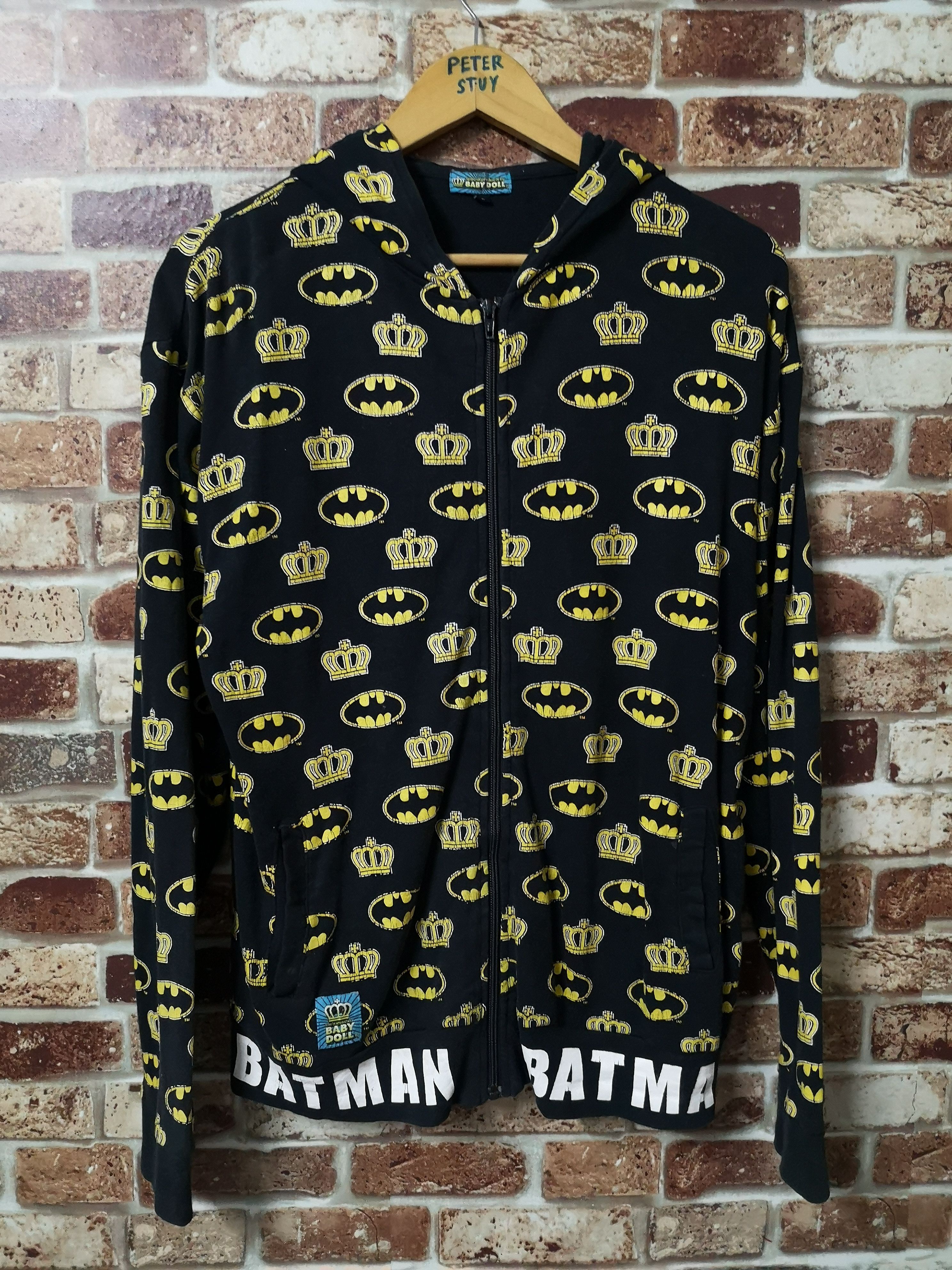 Cartoon Network BATMAN x BABY DOLL HOODIES FULL PRINT DESIGN Size US L / EU 52-54 / 3 - 1 Thumbnail