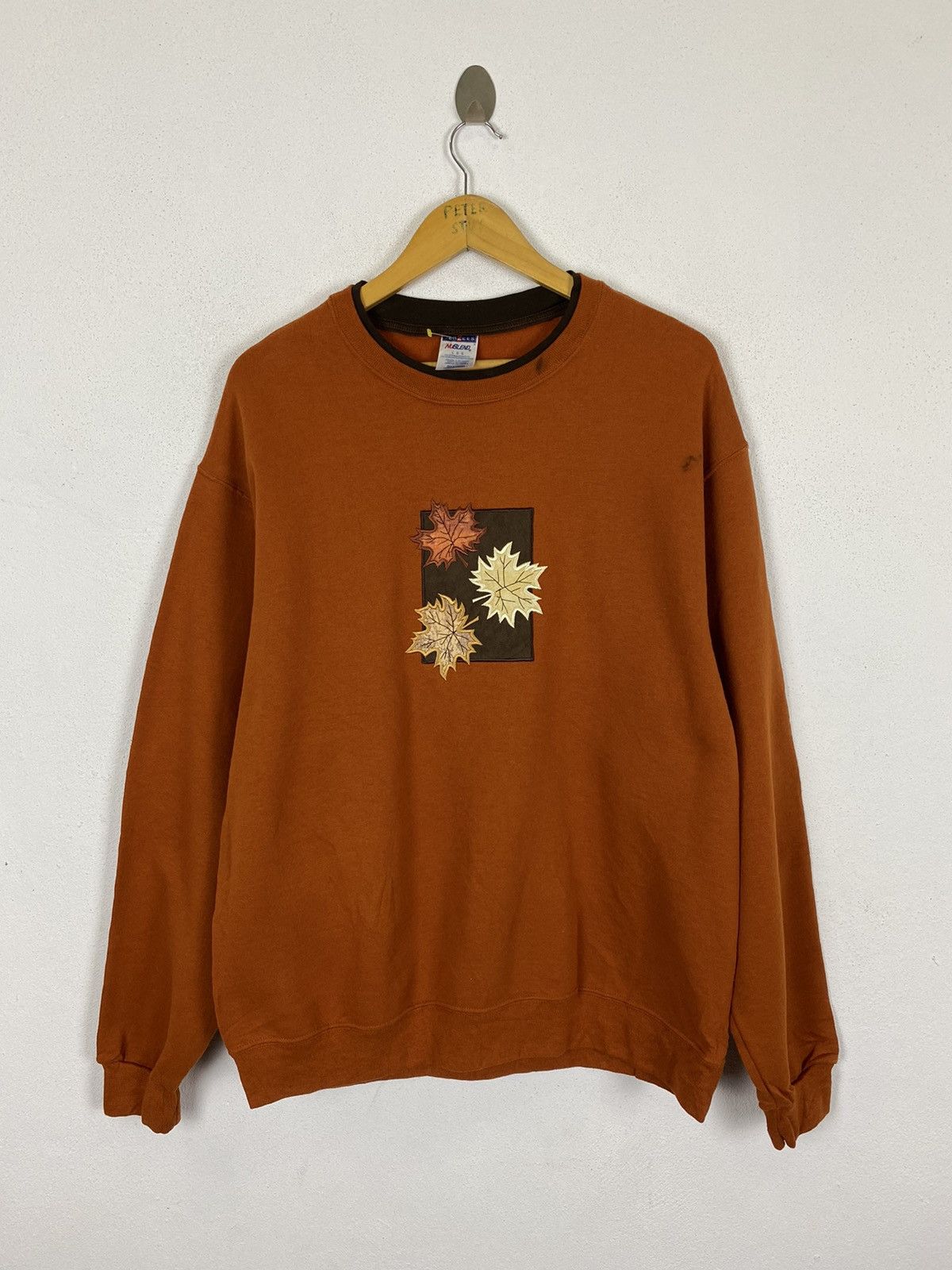 Jerzees × Vintage VINTAGE CANADA EMBROIDEREY LOGO SWEATER Size US L / EU 52-54 / 3 - 2 Thumbnail