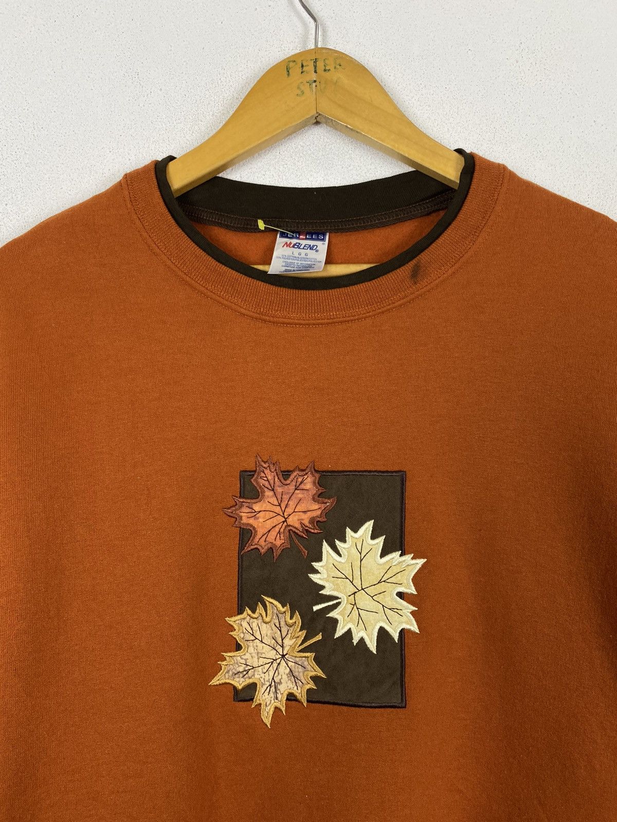 Jerzees × Vintage VINTAGE CANADA EMBROIDEREY LOGO SWEATER Size US L / EU 52-54 / 3 - 3 Thumbnail