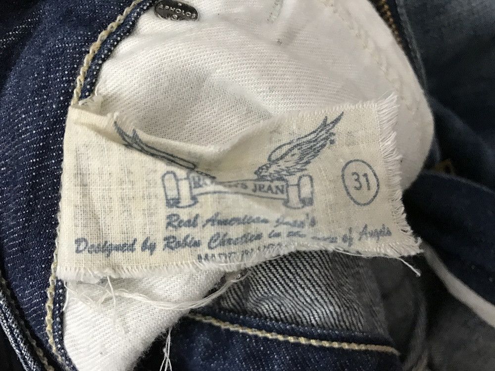 Robins Jeans ROBINS JEANS Made in Usa Slightly Rips Studded Denim Size US 31 - 17 Thumbnail