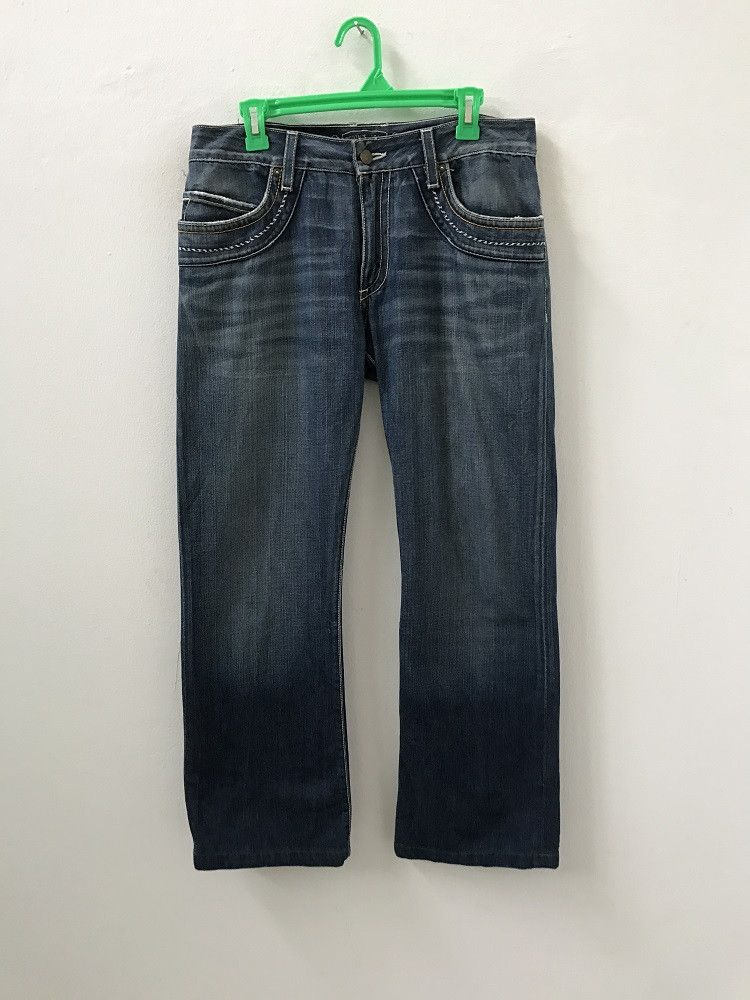 Robins Jeans ROBINS JEANS Made in Usa Slightly Rips Studded Denim Size US 31 - 8 Thumbnail