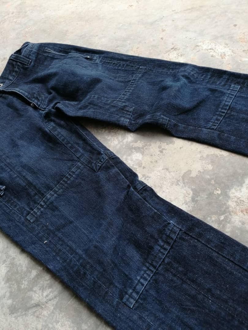 Japanese Brand × Morgan Homme Morgan Homme Jeans Patchwork Denim Size US 31 - 4 Thumbnail