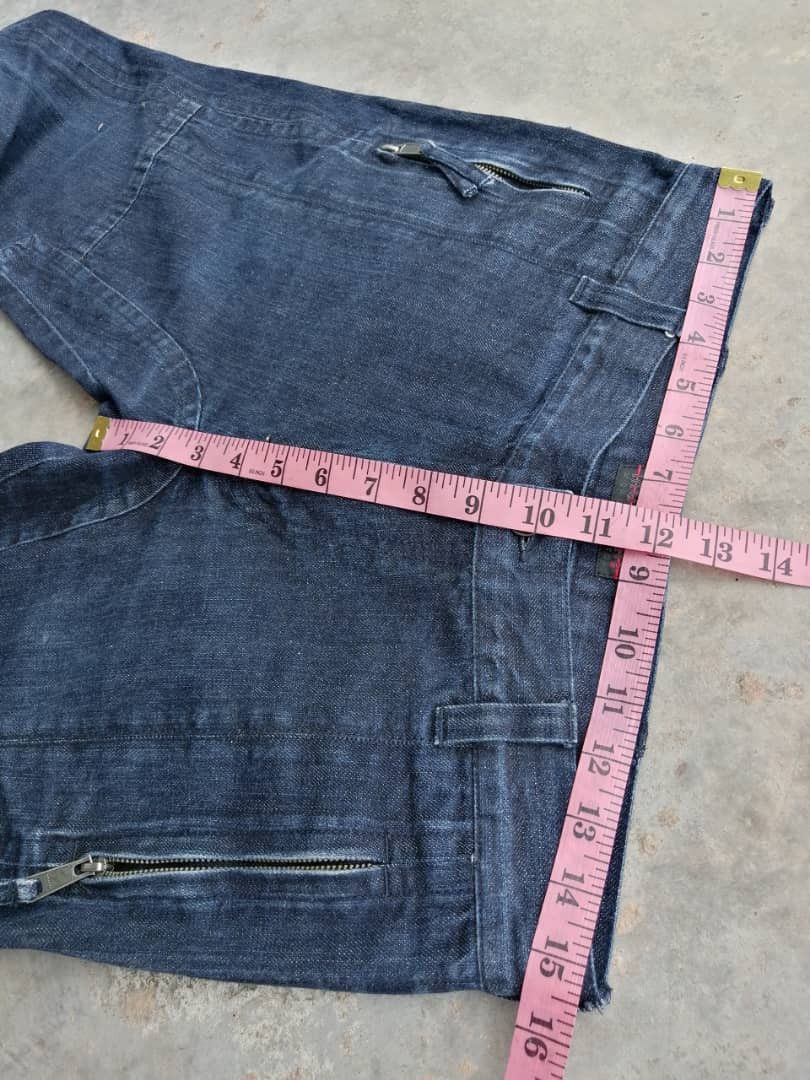 Japanese Brand × Morgan Homme Morgan Homme Jeans Patchwork Denim Size US 31 - 11 Thumbnail