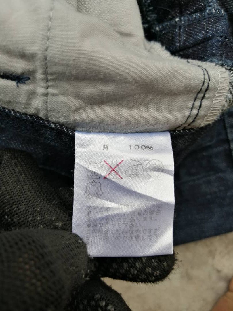 Japanese Brand × Morgan Homme Morgan Homme Jeans Patchwork Denim Size US 31 - 8 Thumbnail