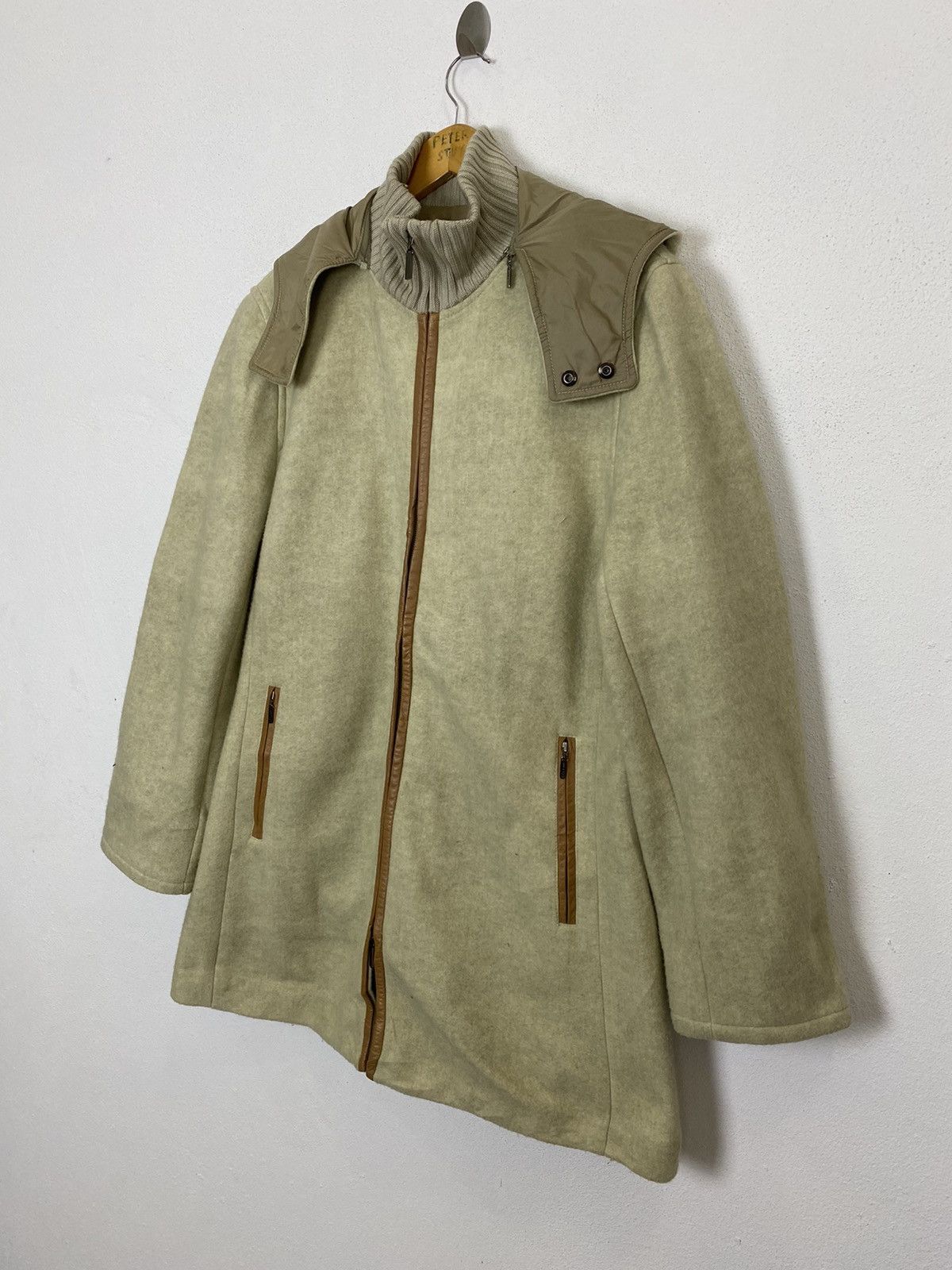 Comme Ca Ism × Japanese Brand COME CA DU MODE MEN JACKET/HODDIES WOOL FABRIC Size US M / EU 48-50 / 2 - 3 Thumbnail
