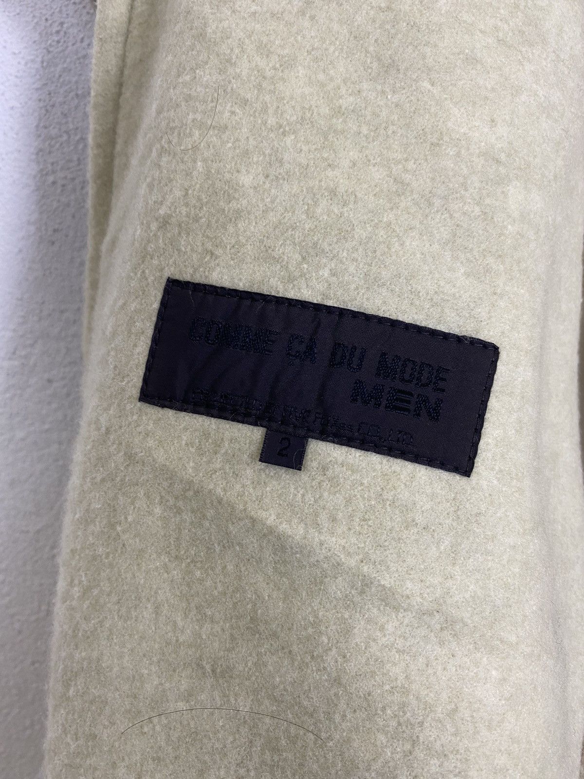 Comme Ca Ism × Japanese Brand COME CA DU MODE MEN JACKET/HODDIES WOOL FABRIC Size US M / EU 48-50 / 2 - 13 Thumbnail
