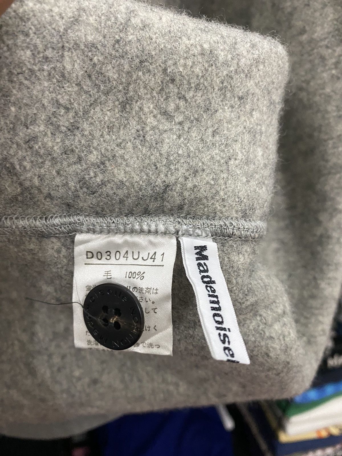 Mademoiselle Non Non Modemoiselle NON NON Jacket Wool Fabric Size US M / EU 48-50 / 2 - 8 Thumbnail