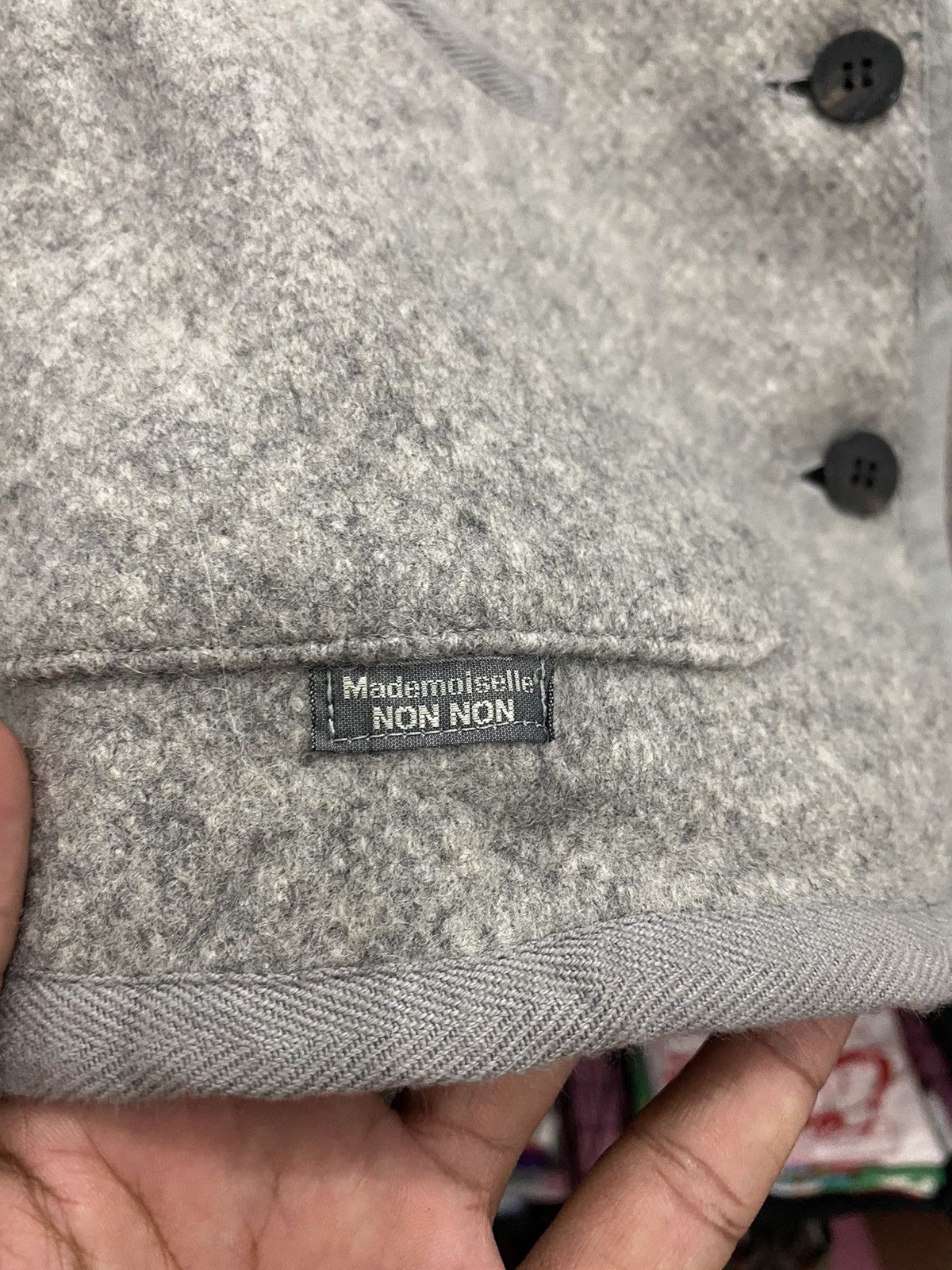 Mademoiselle Non Non Modemoiselle NON NON Jacket Wool Fabric Size US M / EU 48-50 / 2 - 7 Thumbnail