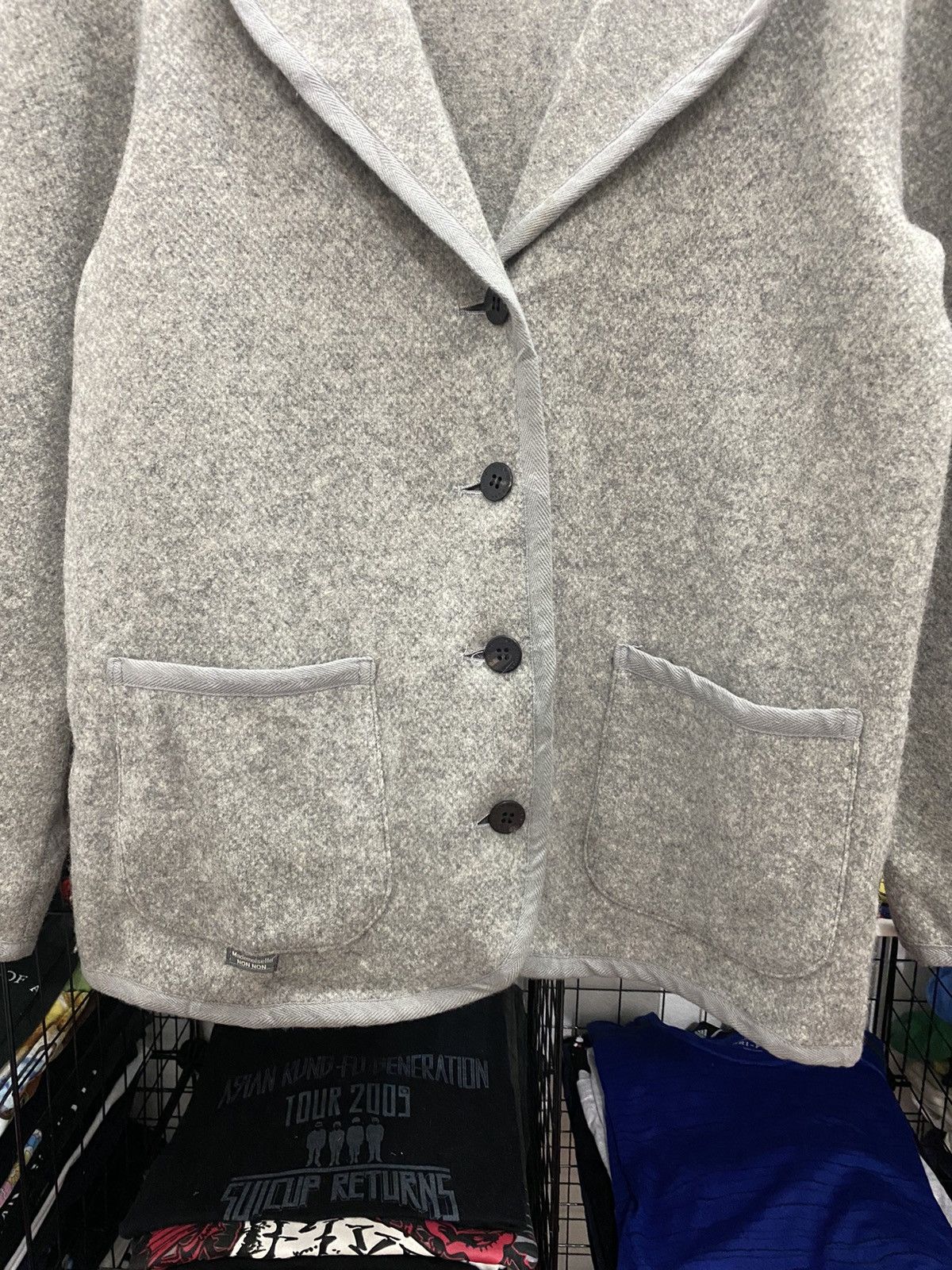 Mademoiselle Non Non Modemoiselle NON NON Jacket Wool Fabric Size US M / EU 48-50 / 2 - 3 Thumbnail