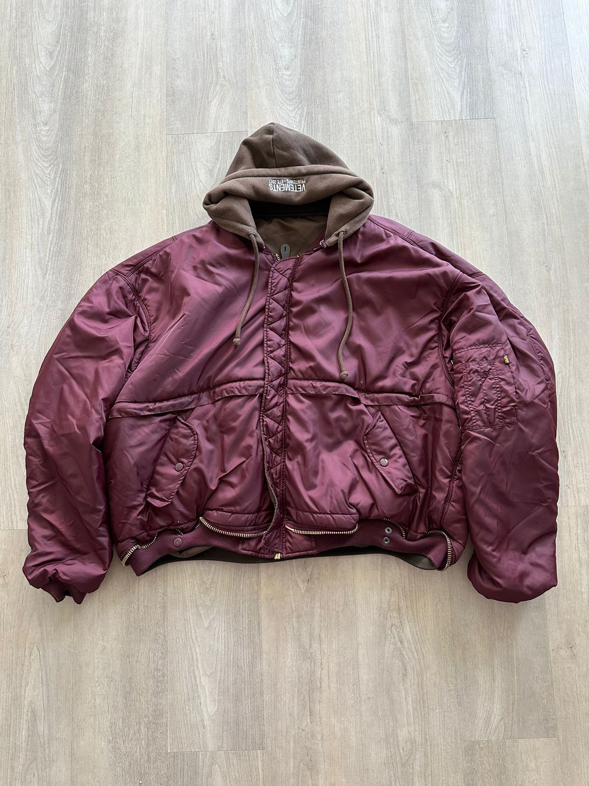 Vetements SS17 Reversible Bomber Jacket Size US S / EU 44-46 / 1 - 3 Thumbnail