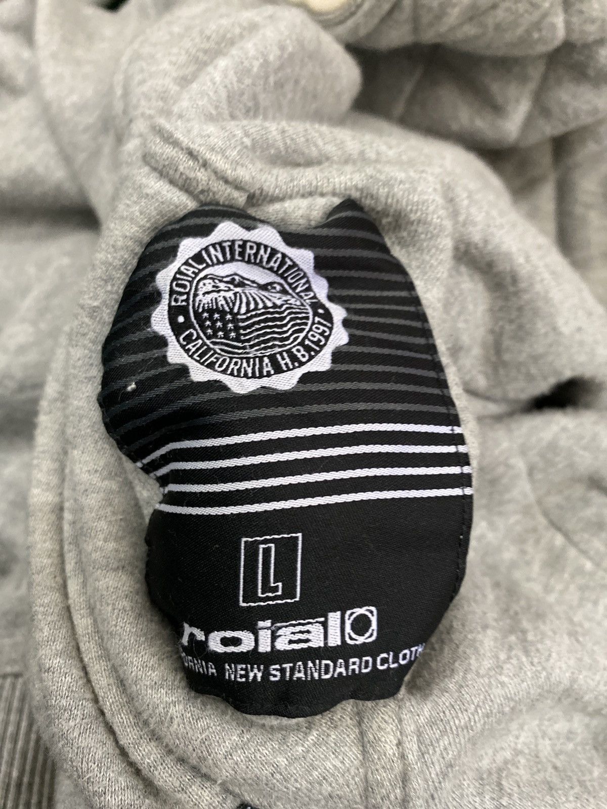 Japanese Brand ROIAL REVERSIBLE HOODIES SWEATER Size US L / EU 52-54 / 3 - 11 Thumbnail