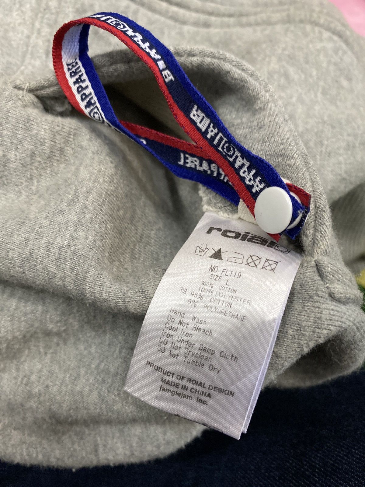 Japanese Brand ROIAL REVERSIBLE HOODIES SWEATER Size US L / EU 52-54 / 3 - 12 Thumbnail