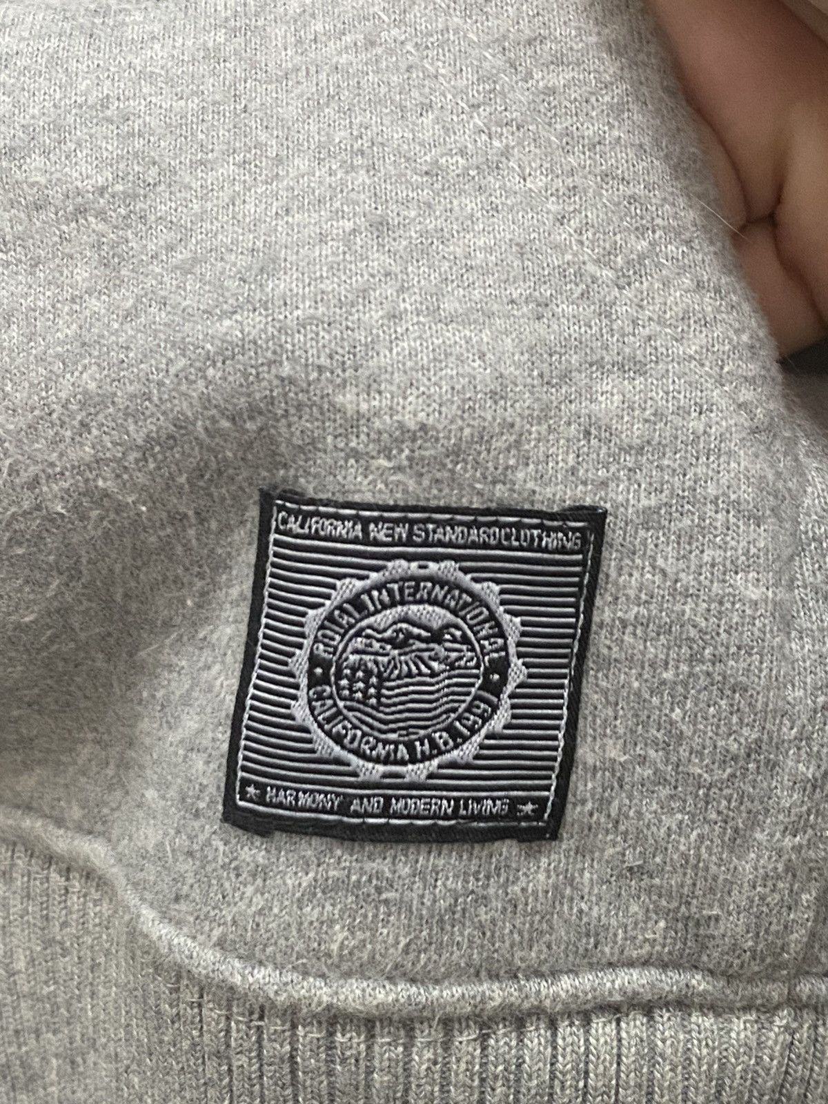 Japanese Brand ROIAL REVERSIBLE HOODIES SWEATER Size US L / EU 52-54 / 3 - 10 Thumbnail