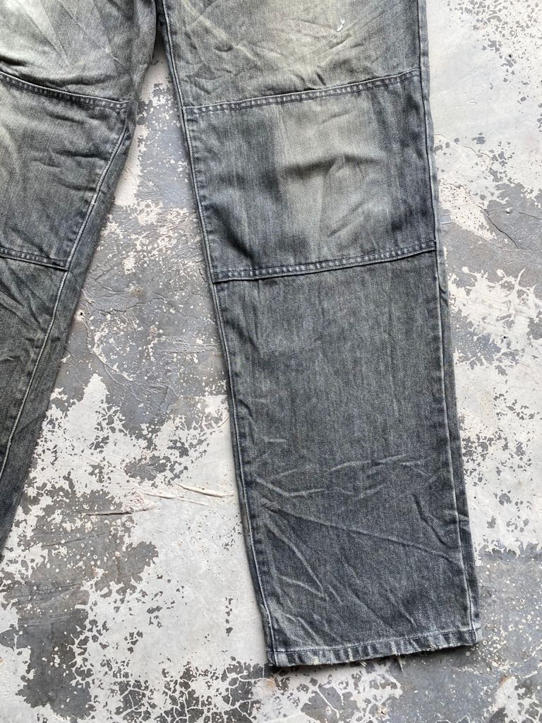Japanese Brand × Vintage Japanese Bagggy Rusty Printed Denim Scovil Button Size US 30 / EU 46 - 5 Thumbnail