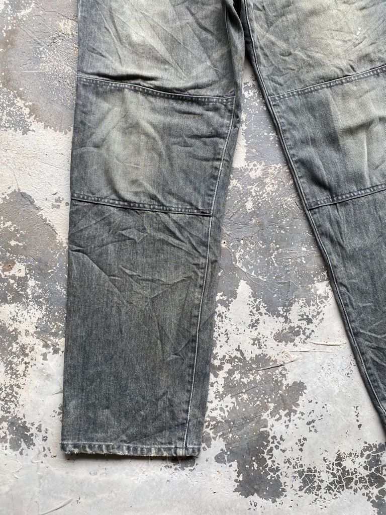 Japanese Brand × Vintage Japanese Bagggy Rusty Printed Denim Scovil Button Size US 30 / EU 46 - 4 Thumbnail