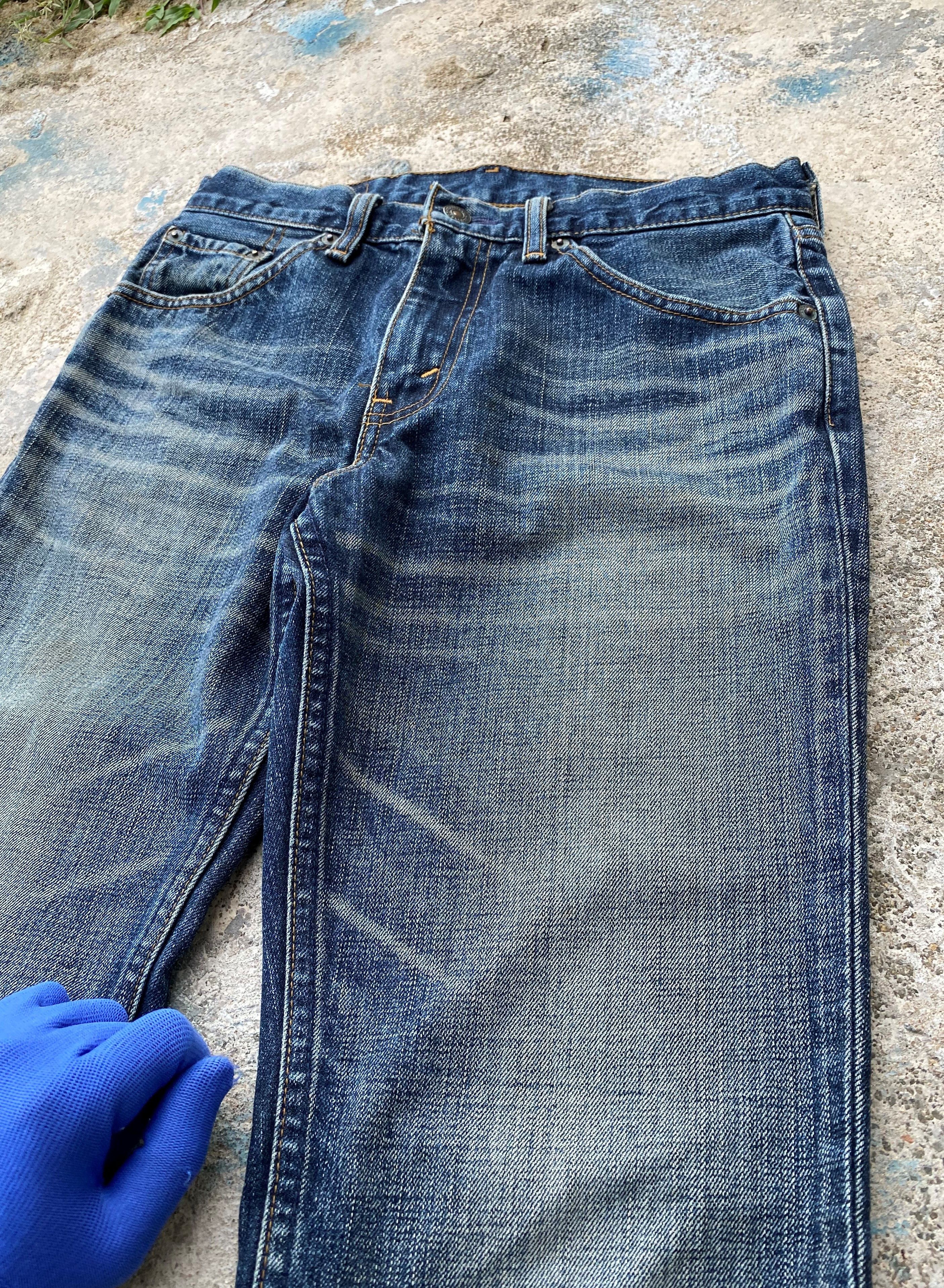 Levi's × Vintage Vintage Levi's 517 Whisker Blue Wash Flared Bootcut Jeans Size US 29 - 6 Thumbnail
