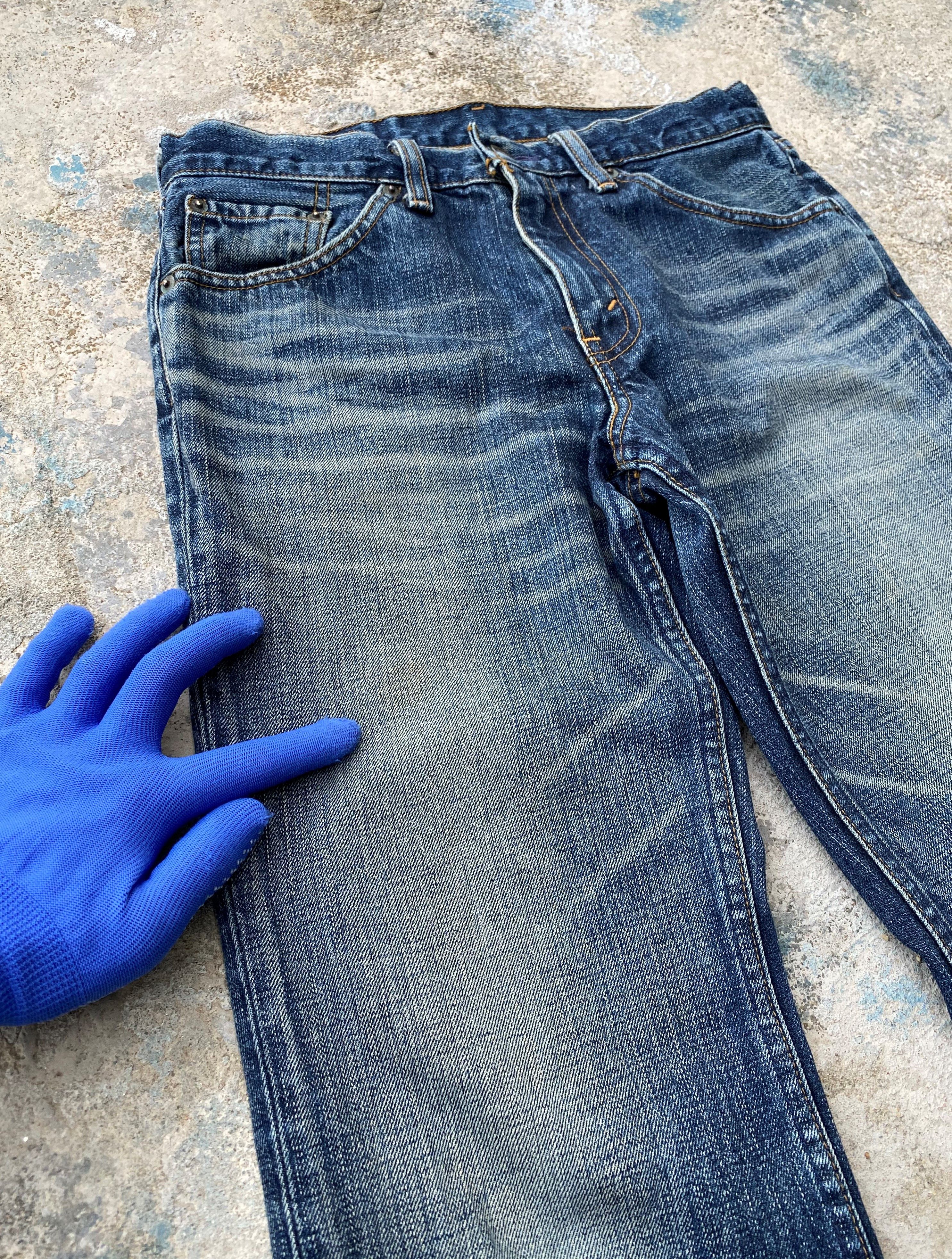 Levi's × Vintage Vintage Levi's 517 Whisker Blue Wash Flared Bootcut Jeans Size US 29 - 5 Thumbnail