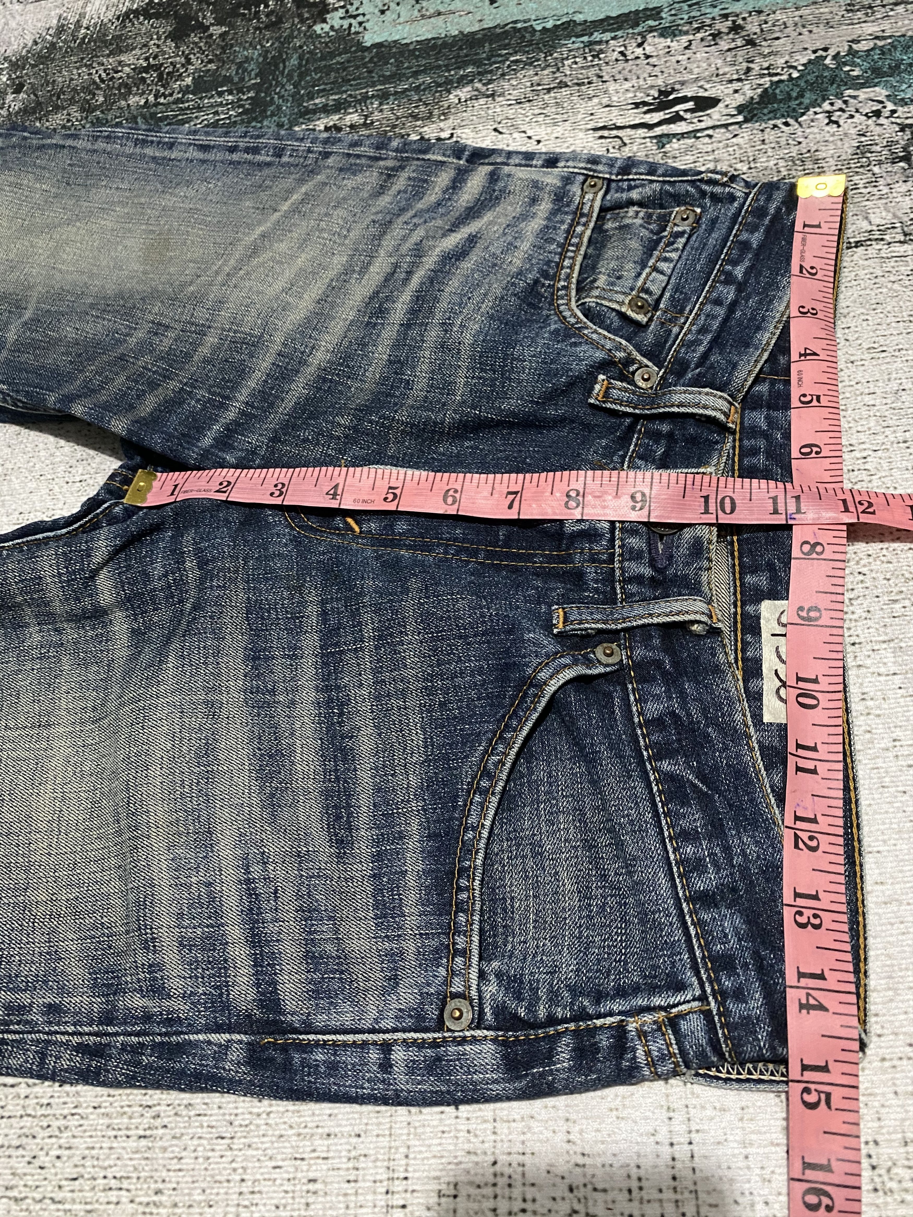 Levi's × Vintage Vintage Levi's 517 Whisker Blue Wash Flared Bootcut Jeans Size US 29 - 15 Thumbnail