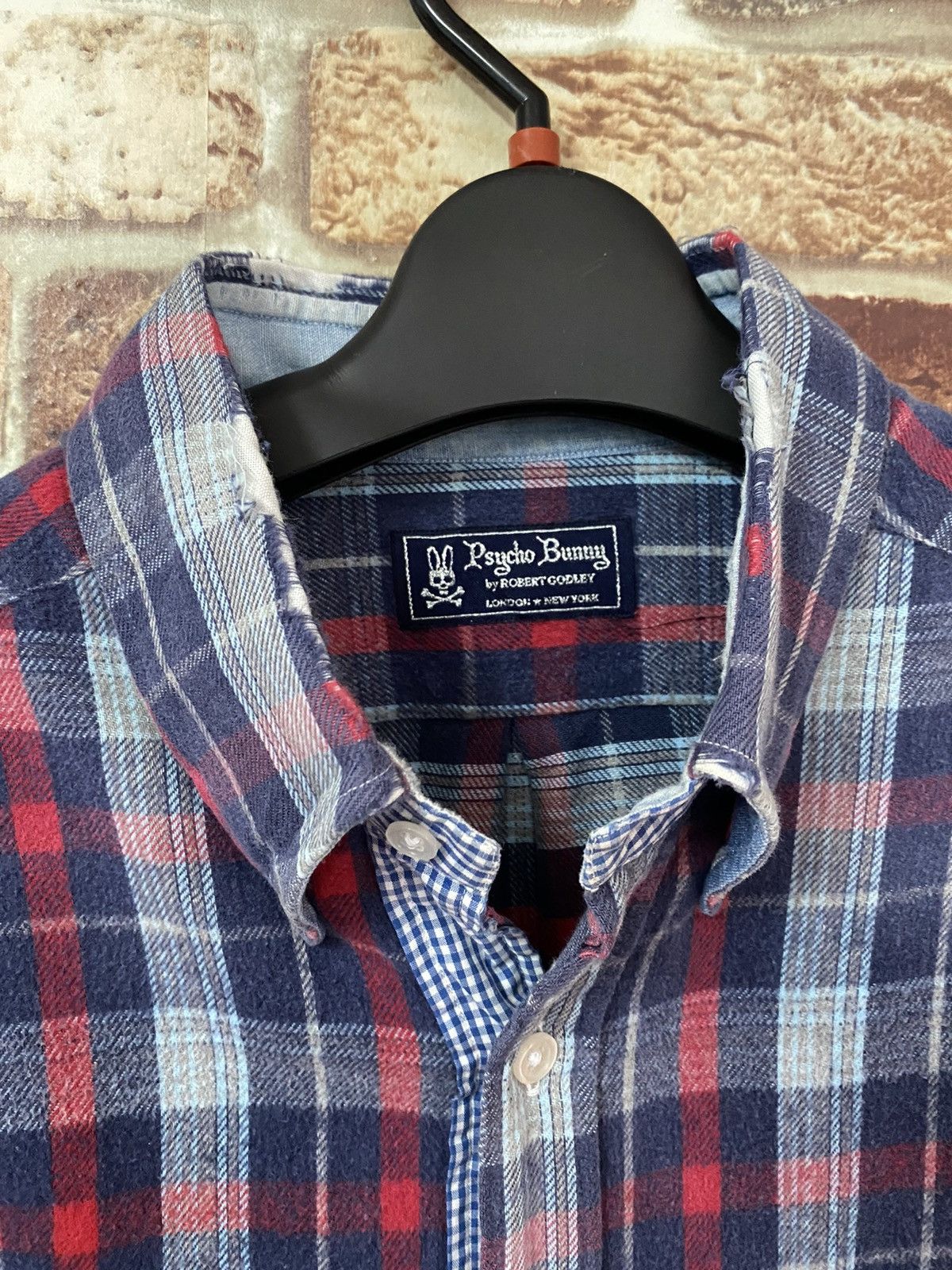 Psycho Bunny PSYCHO BUNNY FLANNEL SHIRT Size US L / EU 52-54 / 3 - 5 Thumbnail