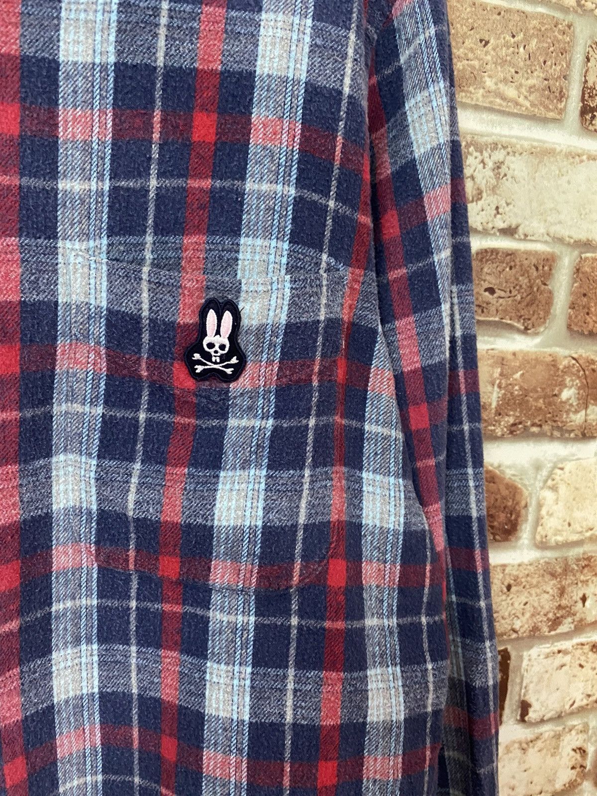 Psycho Bunny PSYCHO BUNNY FLANNEL SHIRT Size US L / EU 52-54 / 3 - 3 Thumbnail