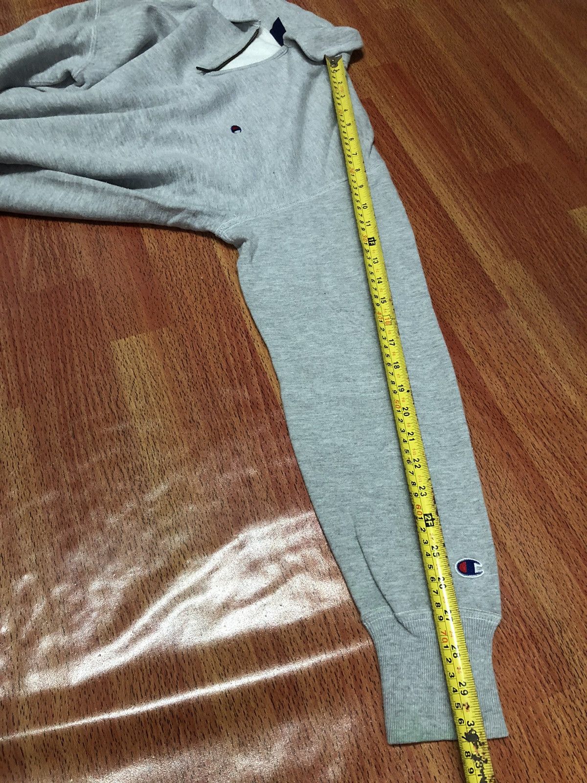 Champion × Vintage Champion Half Zip Sweatshirt Small Logo Champion Sweater Size US M / EU 48-50 / 2 - 8 Thumbnail