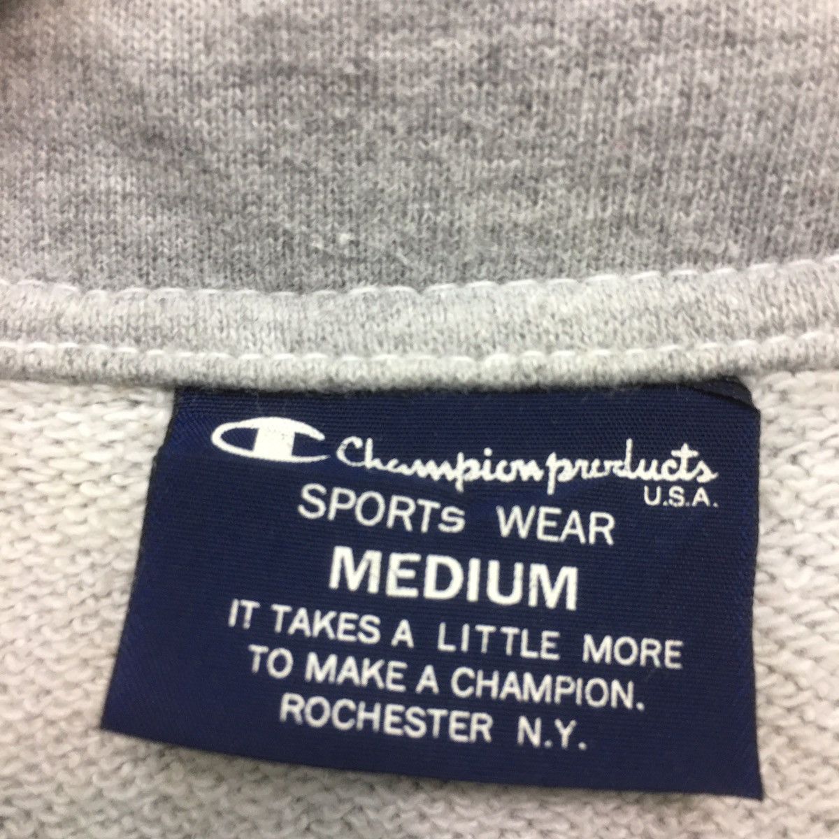 Champion × Vintage Champion Half Zip Sweatshirt Small Logo Champion Sweater Size US M / EU 48-50 / 2 - 5 Thumbnail