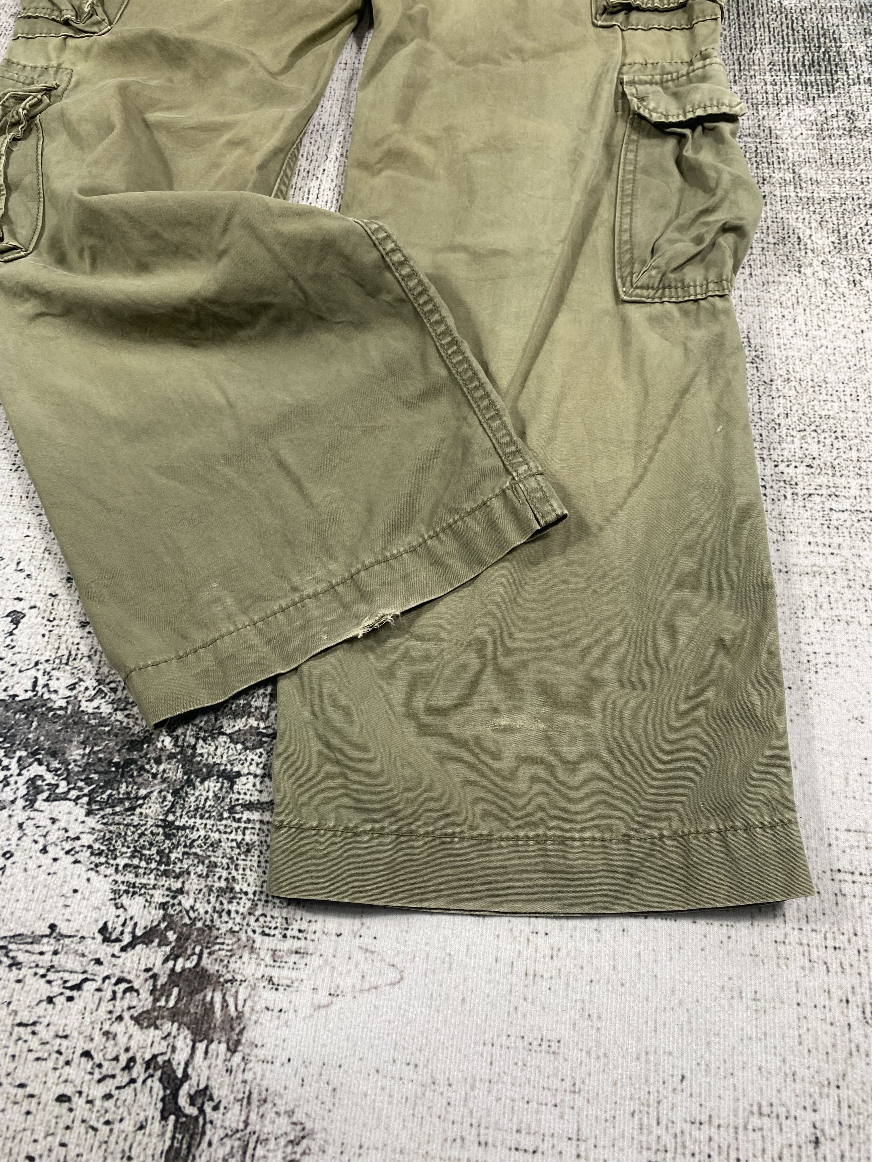 Alpha Industries RARE🔥Military 9 Pockets Tactical Cargo Pants Travis Styled Size US 32 / EU 48 - 11 Thumbnail