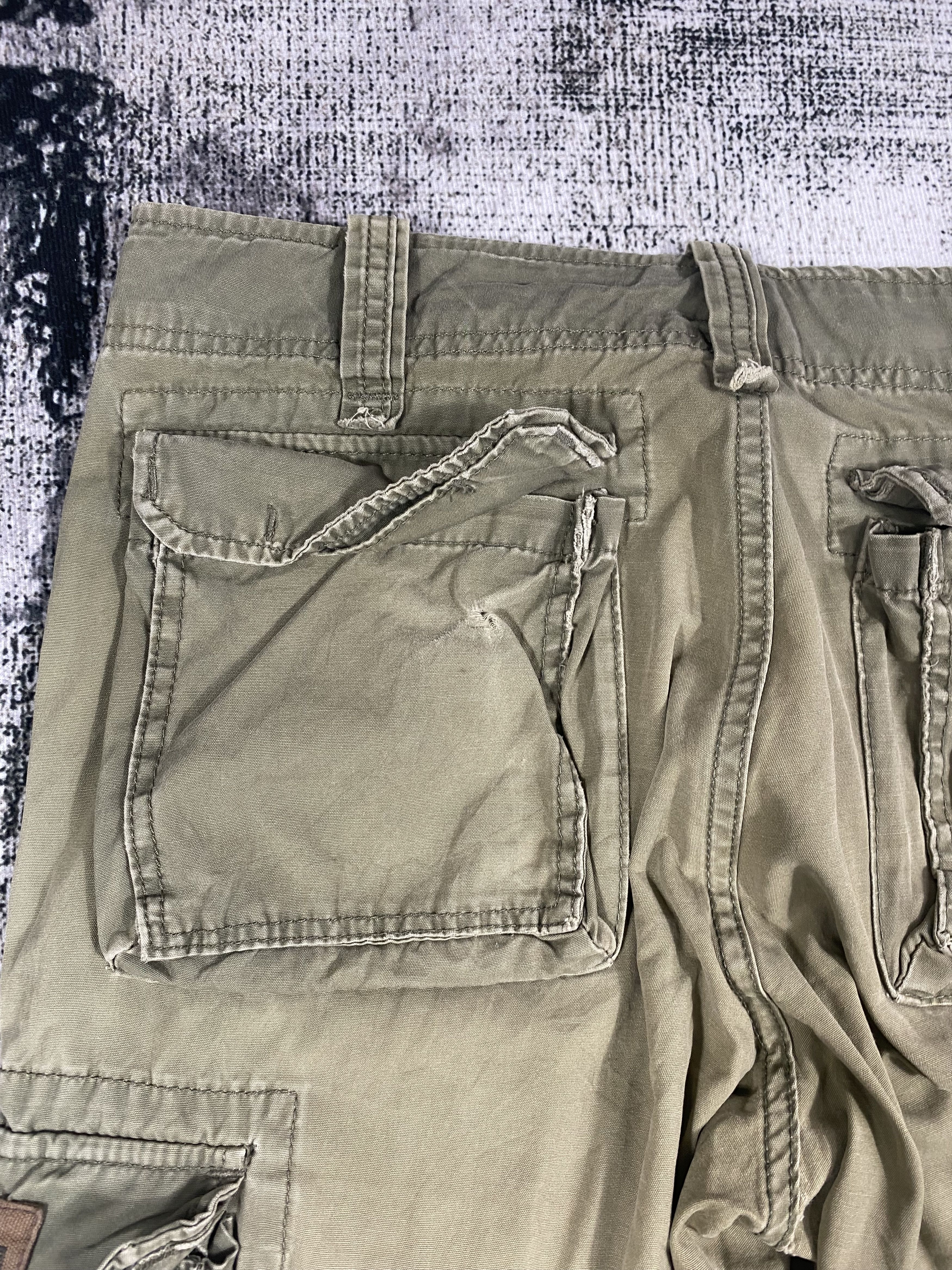 Alpha Industries RARE🔥Military 9 Pockets Tactical Cargo Pants Travis Styled Size US 32 / EU 48 - 10 Thumbnail