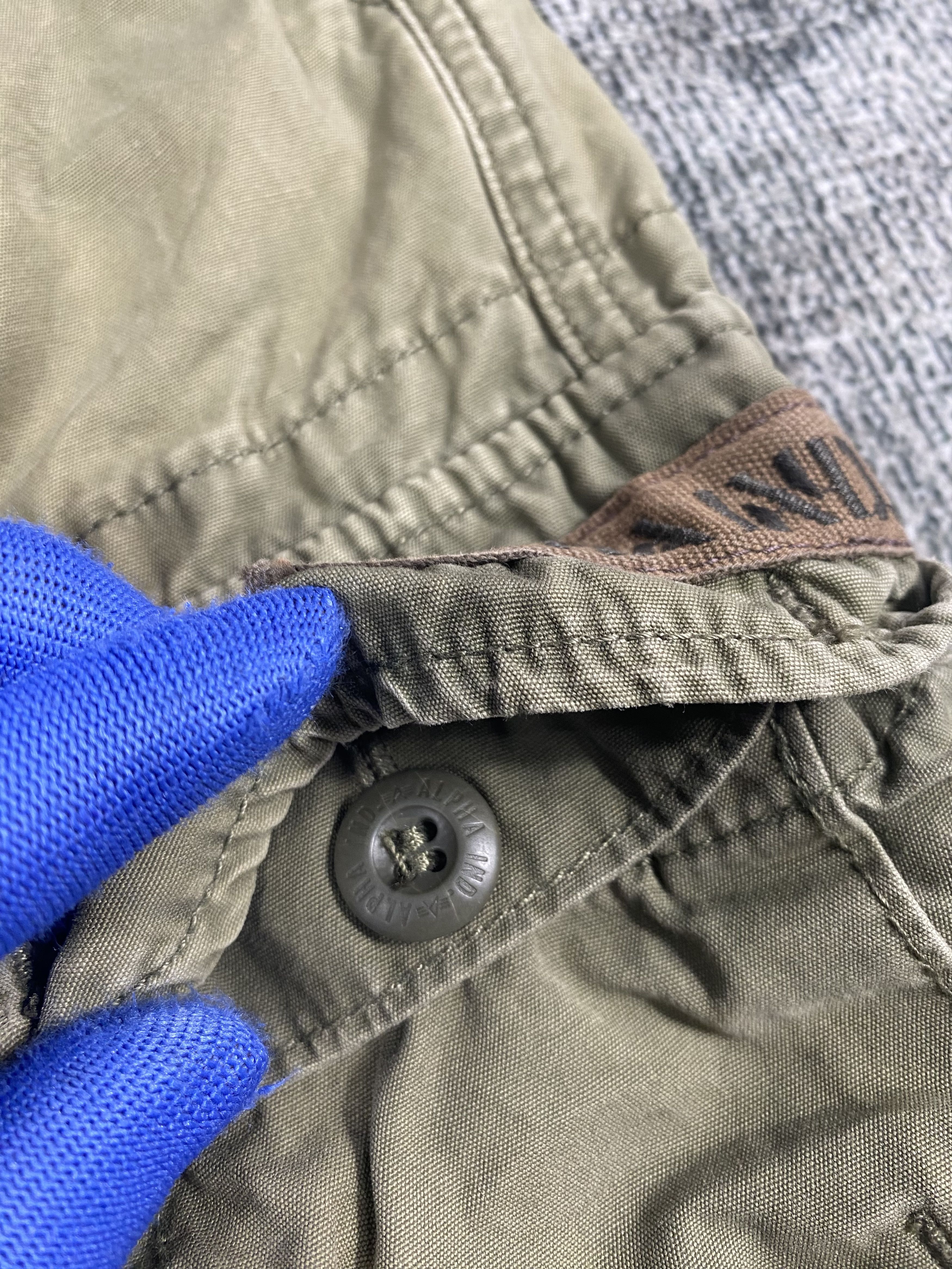 Alpha Industries RARE🔥Military 9 Pockets Tactical Cargo Pants Travis Styled Size US 32 / EU 48 - 3 Thumbnail