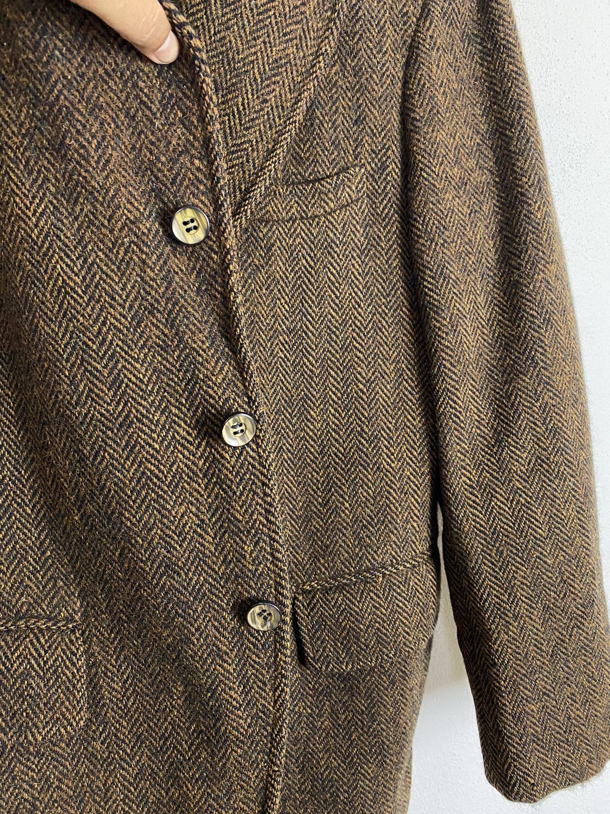 Harris Tweed VINTAGE HARRIS TWEED WOOL JACKET Size US M / EU 48-50 / 2 - 9 Thumbnail