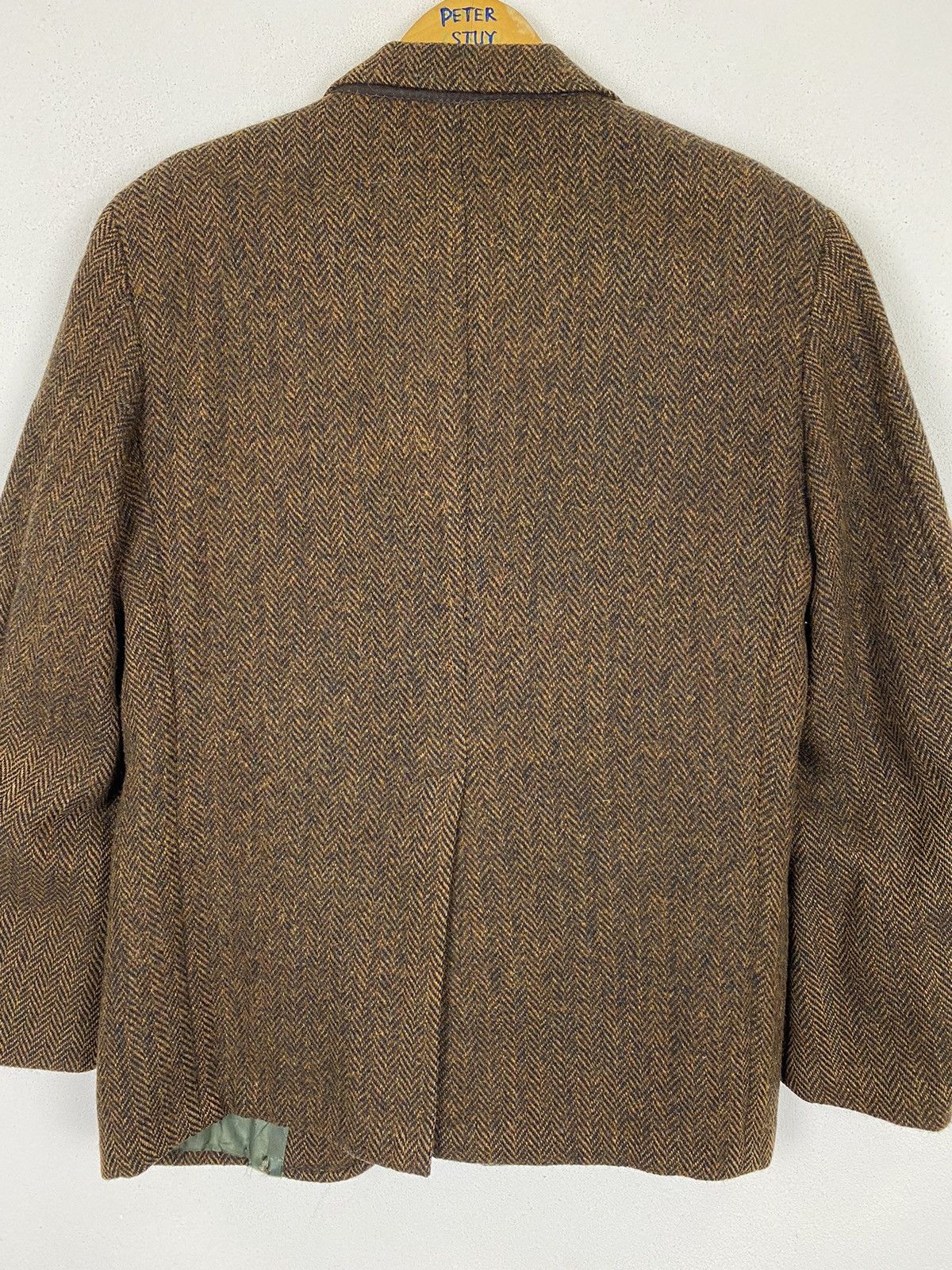 Harris Tweed VINTAGE HARRIS TWEED WOOL JACKET Size US M / EU 48-50 / 2 - 8 Thumbnail