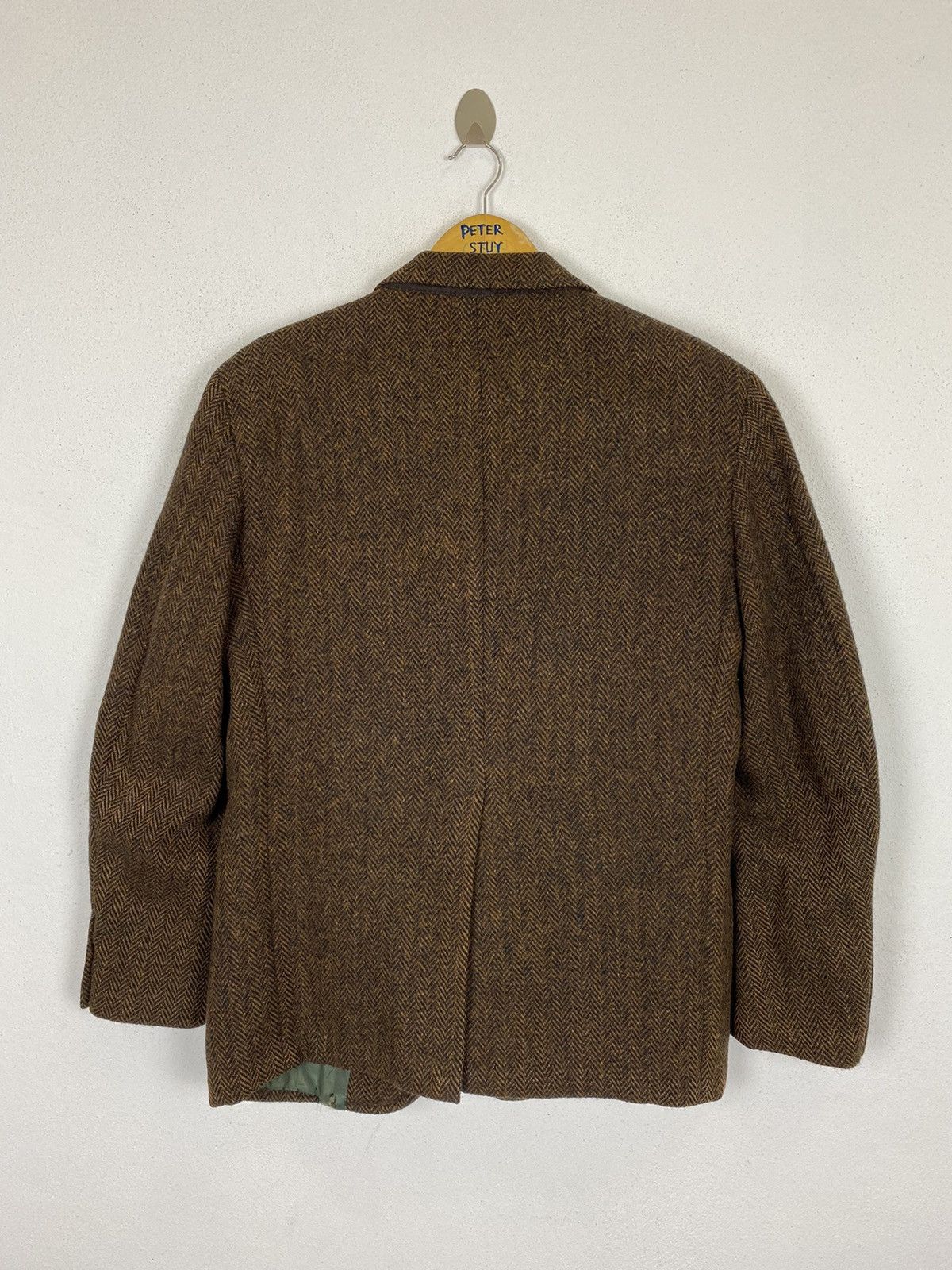 Harris Tweed VINTAGE HARRIS TWEED WOOL JACKET Size US M / EU 48-50 / 2 - 7 Thumbnail