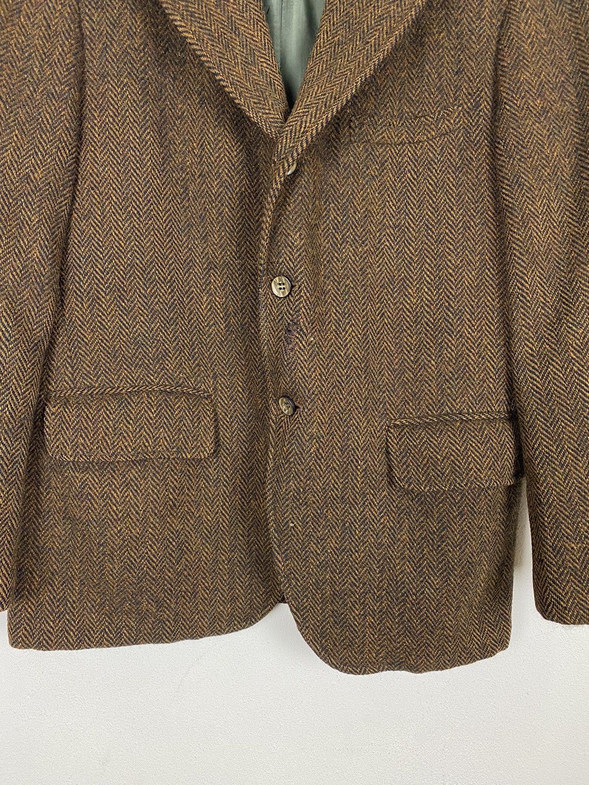 Harris Tweed VINTAGE HARRIS TWEED WOOL JACKET Size US M / EU 48-50 / 2 - 6 Thumbnail