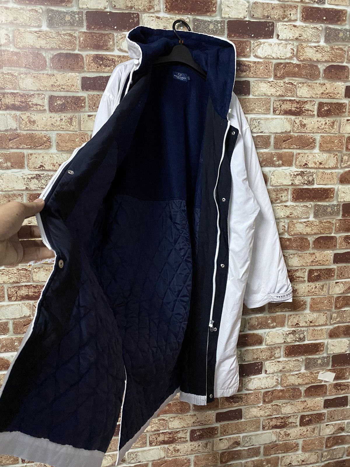 Fred Perry FRED PERRY WINDBREAKER LONG JACKET Size US XL / EU 56 / 4 - 8 Thumbnail